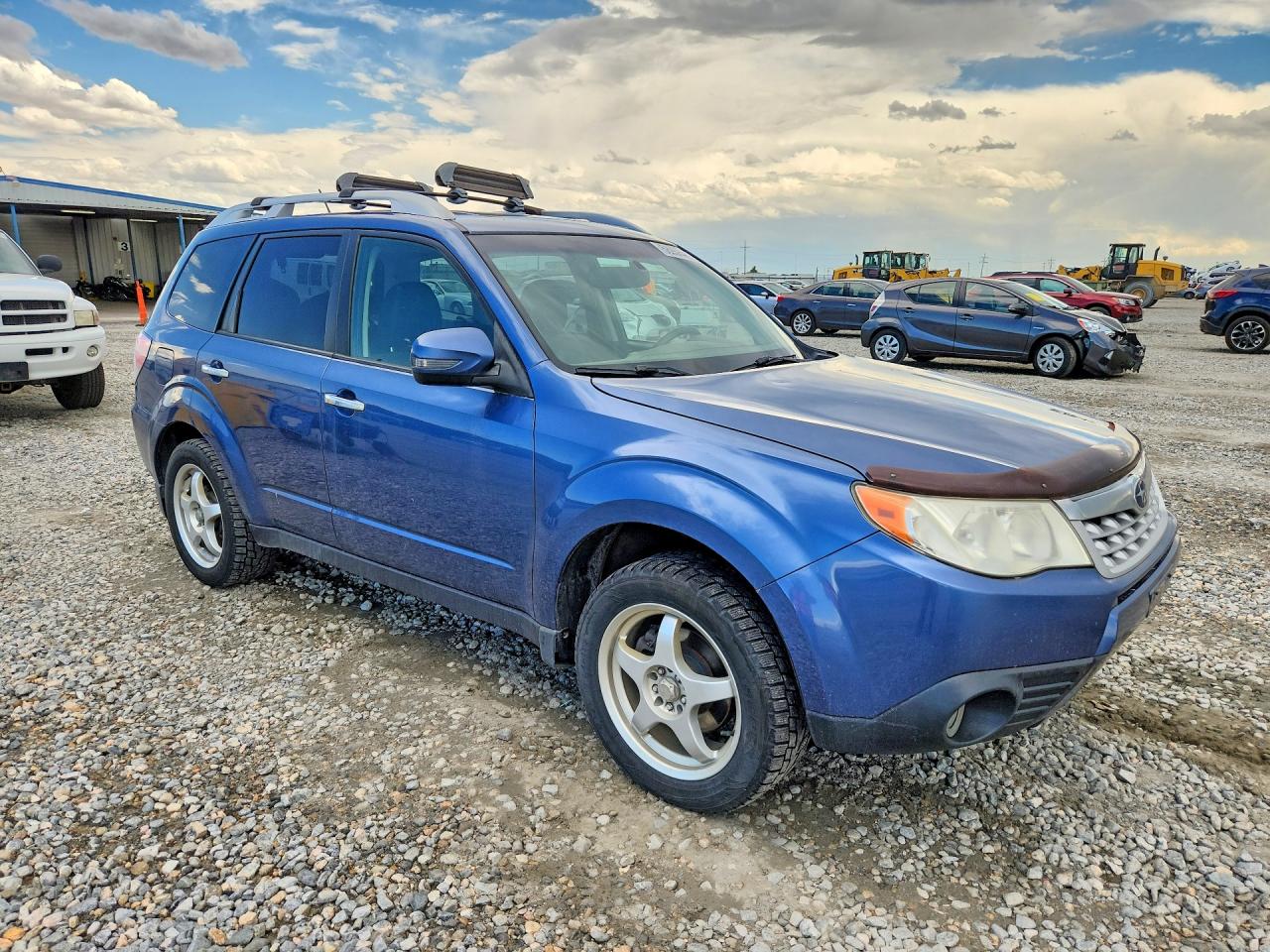 2011 Subaru Forester Touring Blue vin: JF2SHAGC5BH720486