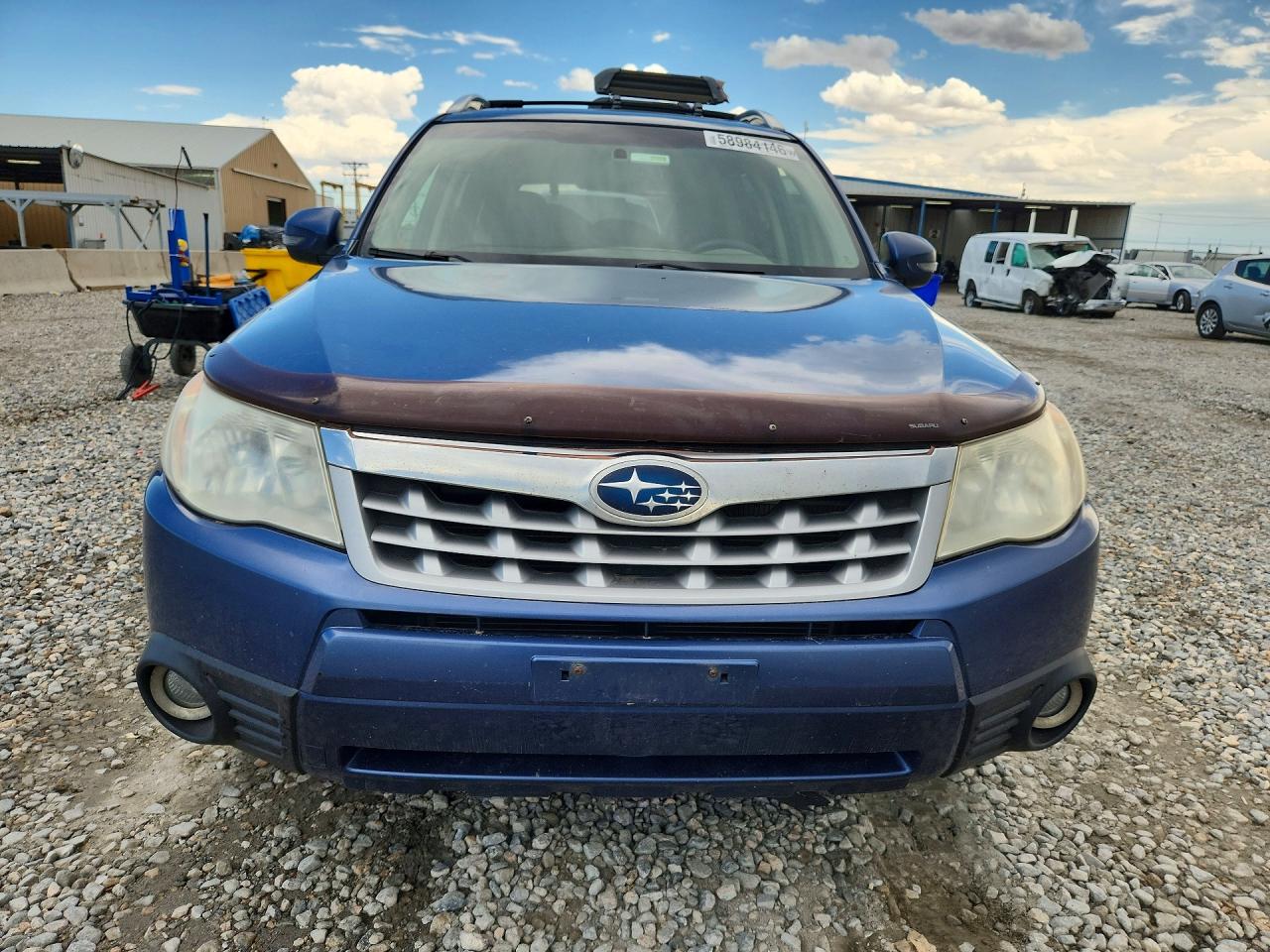 2011 Subaru Forester Touring Blue vin: JF2SHAGC5BH720486