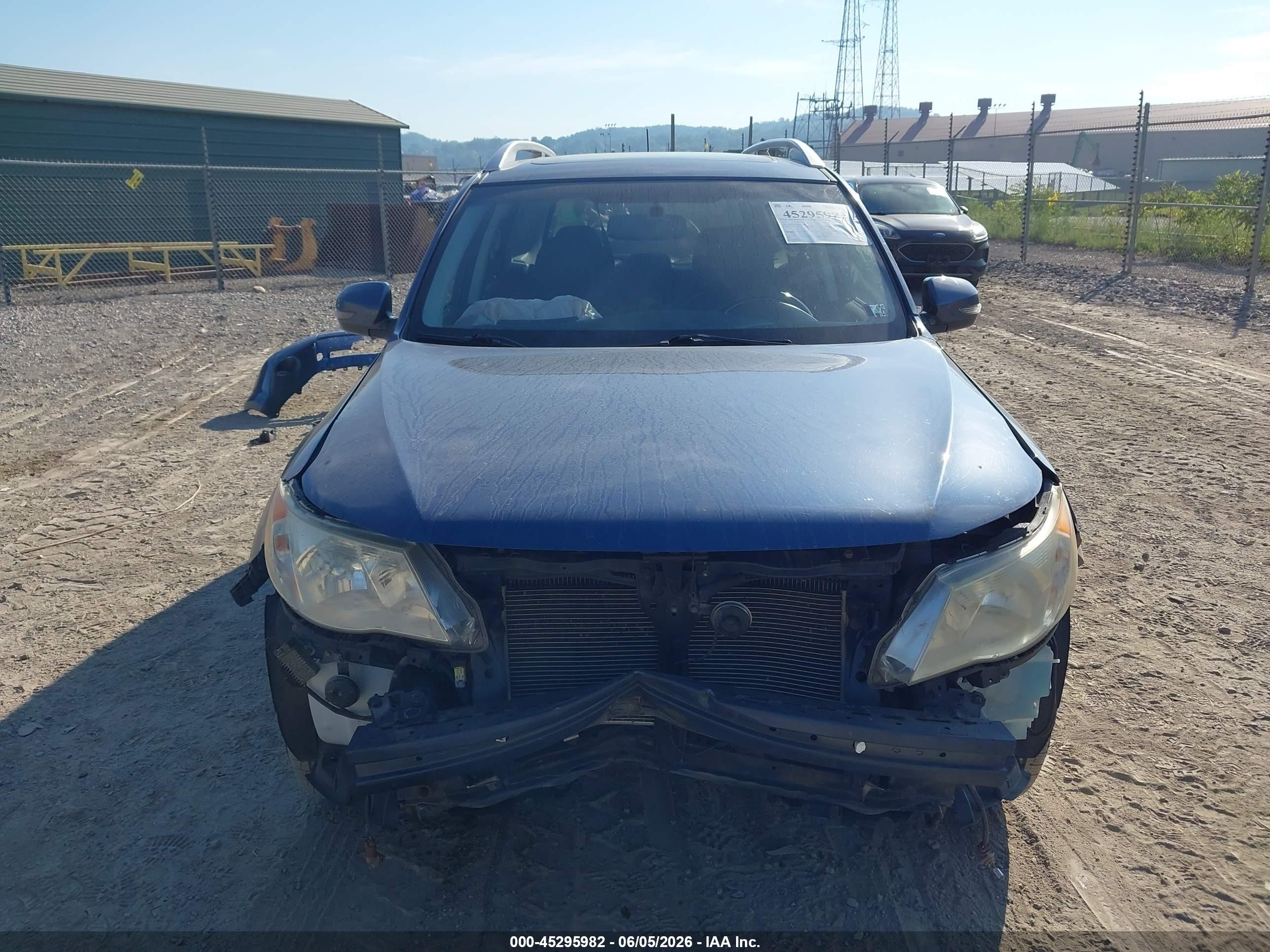 2011 Subaru Forester 2.5x Touring Blue vin: JF2SHAGC6BH753688