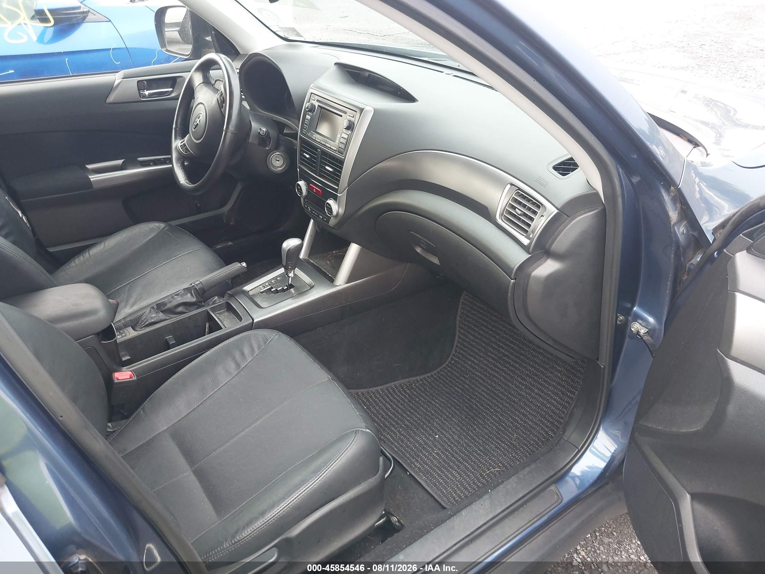 2011 Subaru Forester 2.5x Touring Синий vin: JF2SHAGC7BH738570