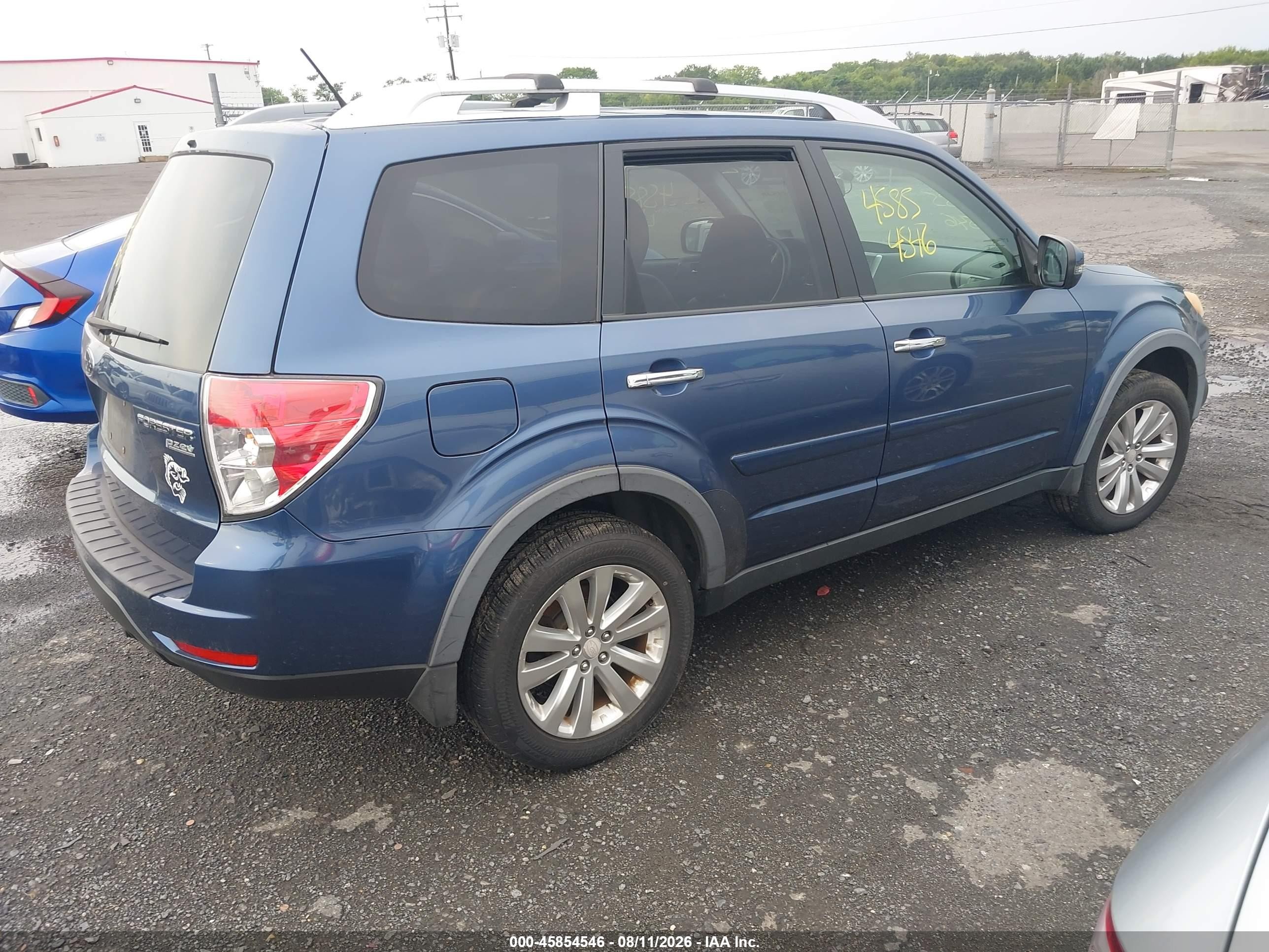 2011 Subaru Forester 2.5x Touring Синий vin: JF2SHAGC7BH738570