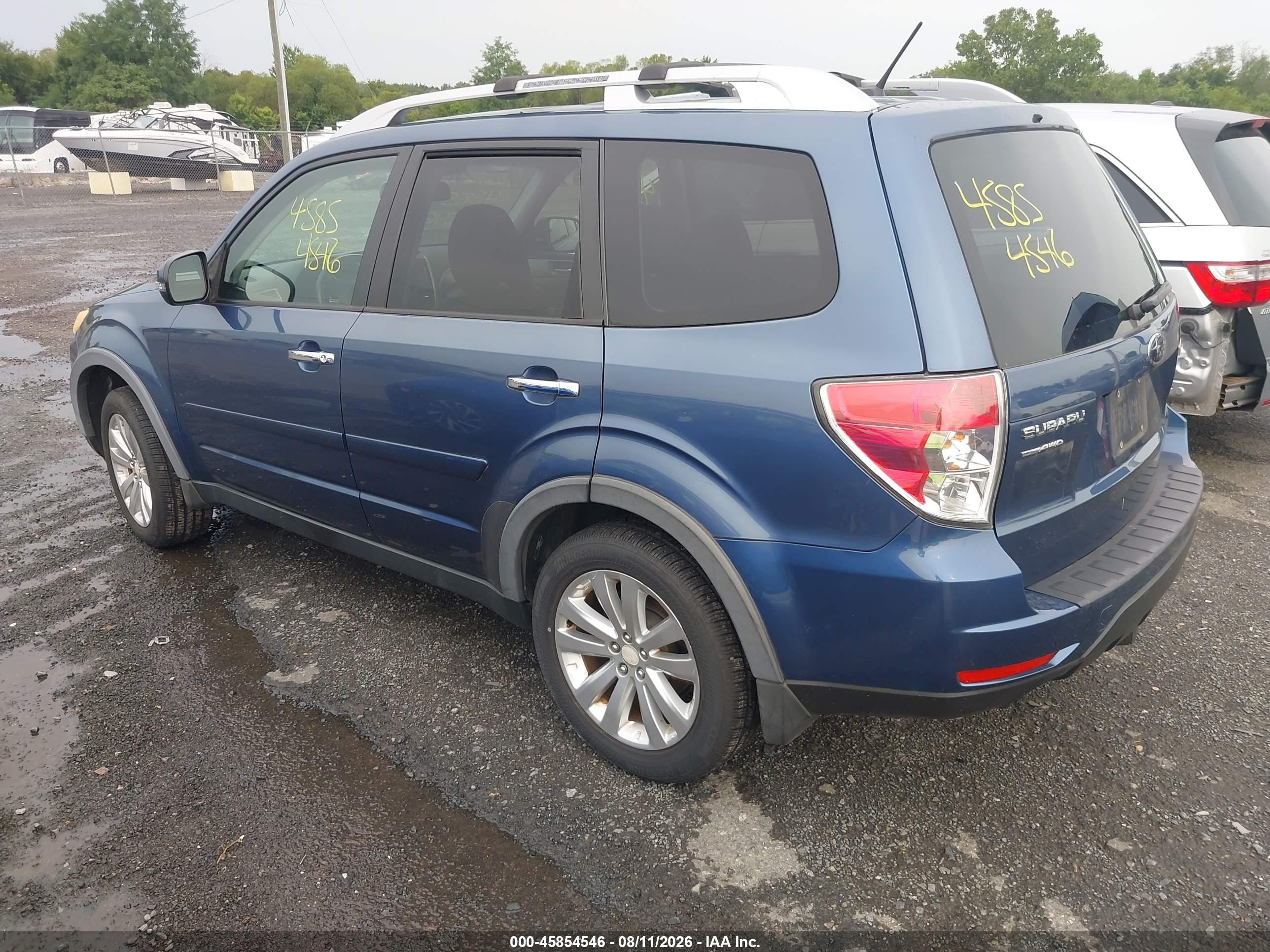 2011 Subaru Forester 2.5x Touring Синий vin: JF2SHAGC7BH738570