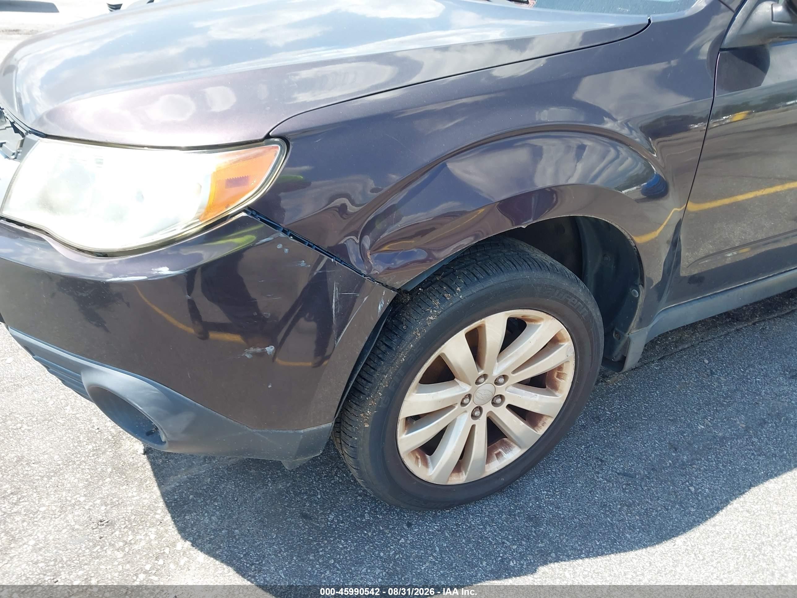 2013 Subaru Forester 2.5x Touring Brown vin: JF2SHAGC8DH411212