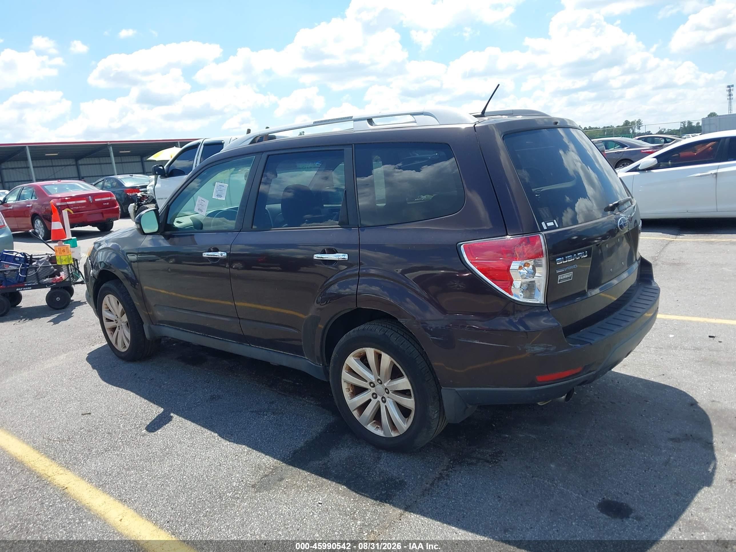 2013 Subaru Forester 2.5x Touring Brown vin: JF2SHAGC8DH411212