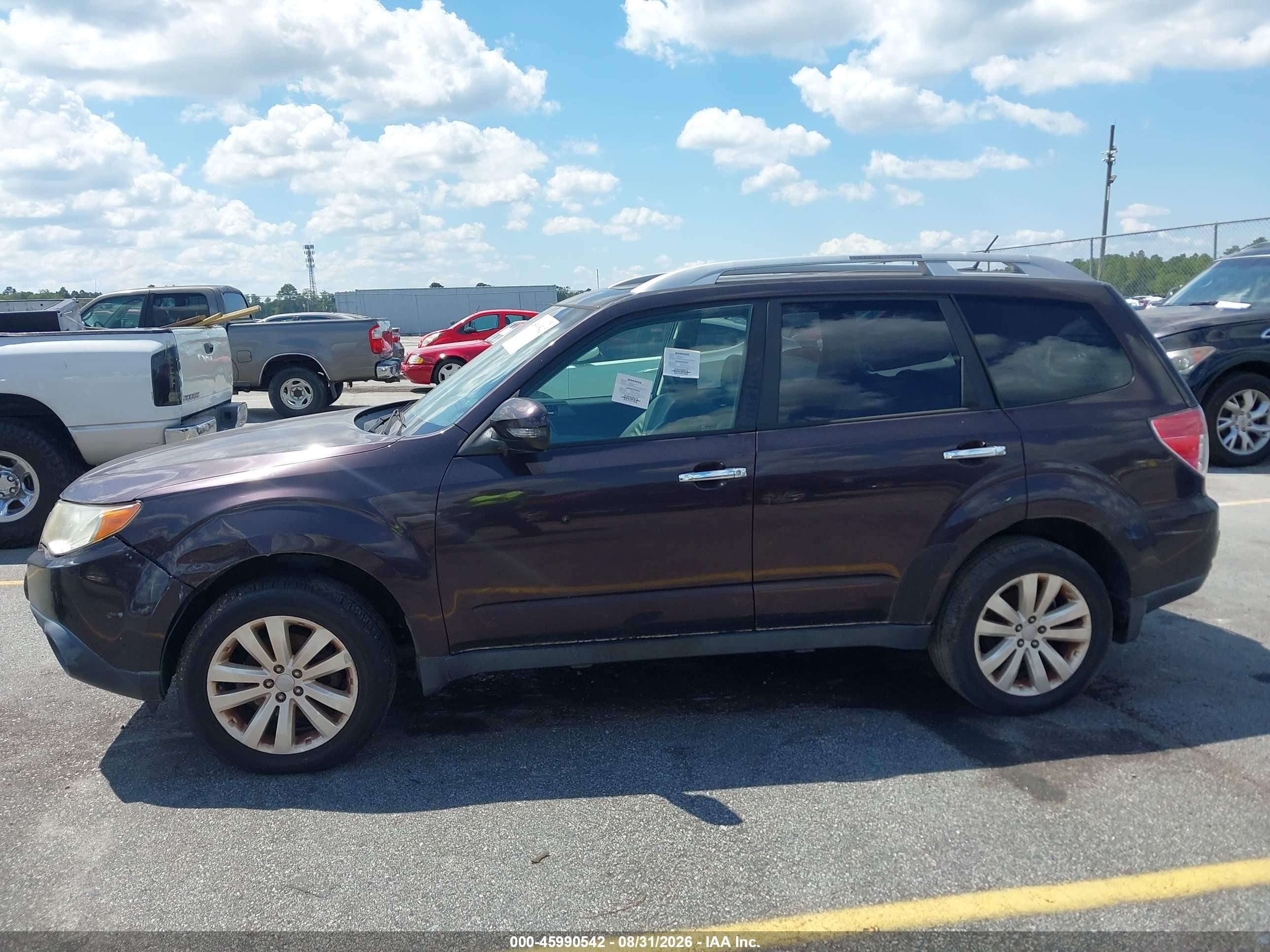 2013 Subaru Forester 2.5x Touring Brown vin: JF2SHAGC8DH411212
