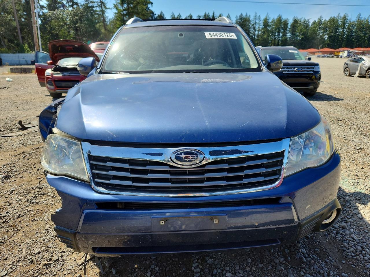 2013 Subaru Forester Touring Blue vin: JF2SHAGC8DH441987