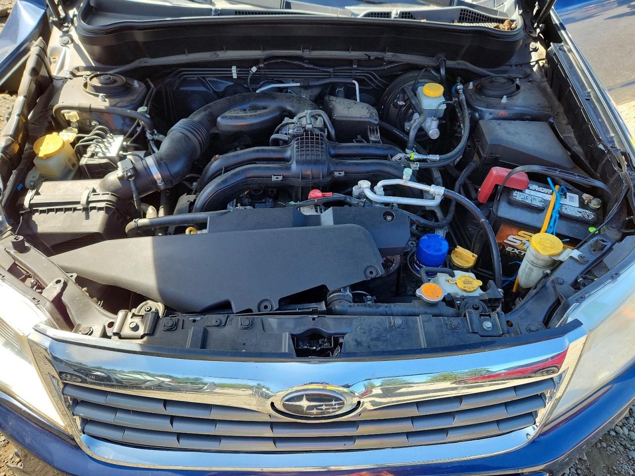 2013 Subaru Forester Touring Blue vin: JF2SHAGC8DH441987
