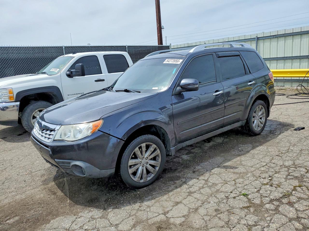 2013 Subaru Forester Touring Gray vin: JF2SHAGCXDH402169