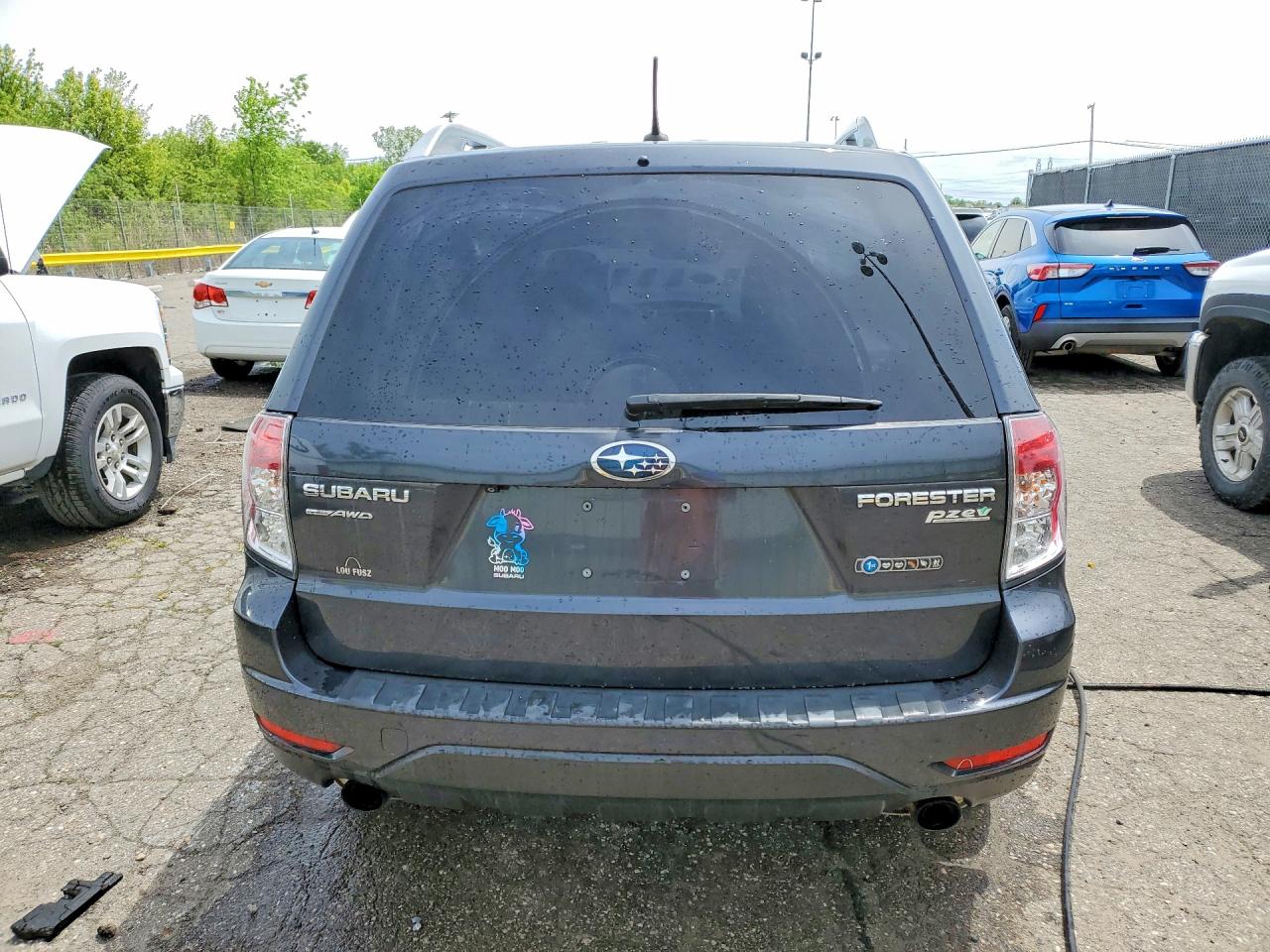 2013 Subaru Forester Touring Gray vin: JF2SHAGCXDH402169