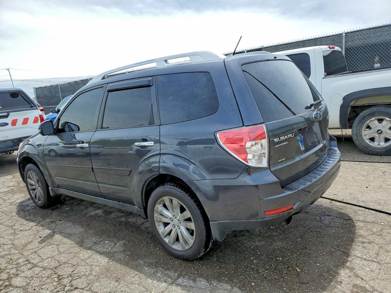2013 Subaru Forester Touring Gray vin: JF2SHAGCXDH402169