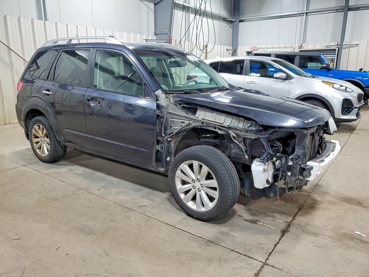 2011 Subaru Forester Touring Blue vin: JF2SHAHC2BH733033