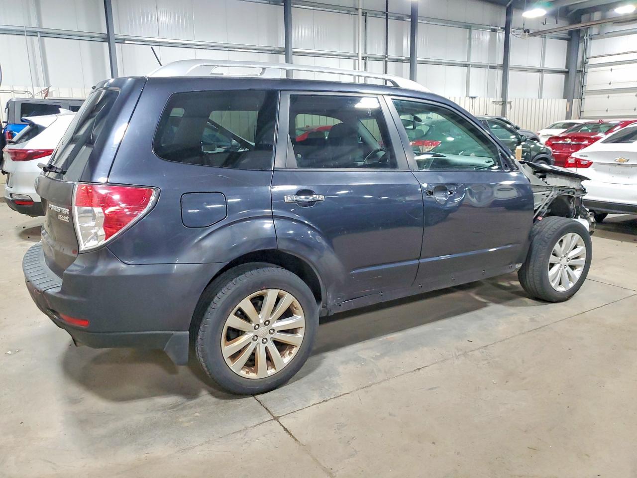 2011 Subaru Forester Touring Blue vin: JF2SHAHC2BH733033