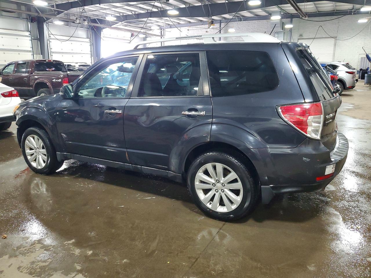 2011 Subaru Forester Touring Blue vin: JF2SHAHC2BH733033