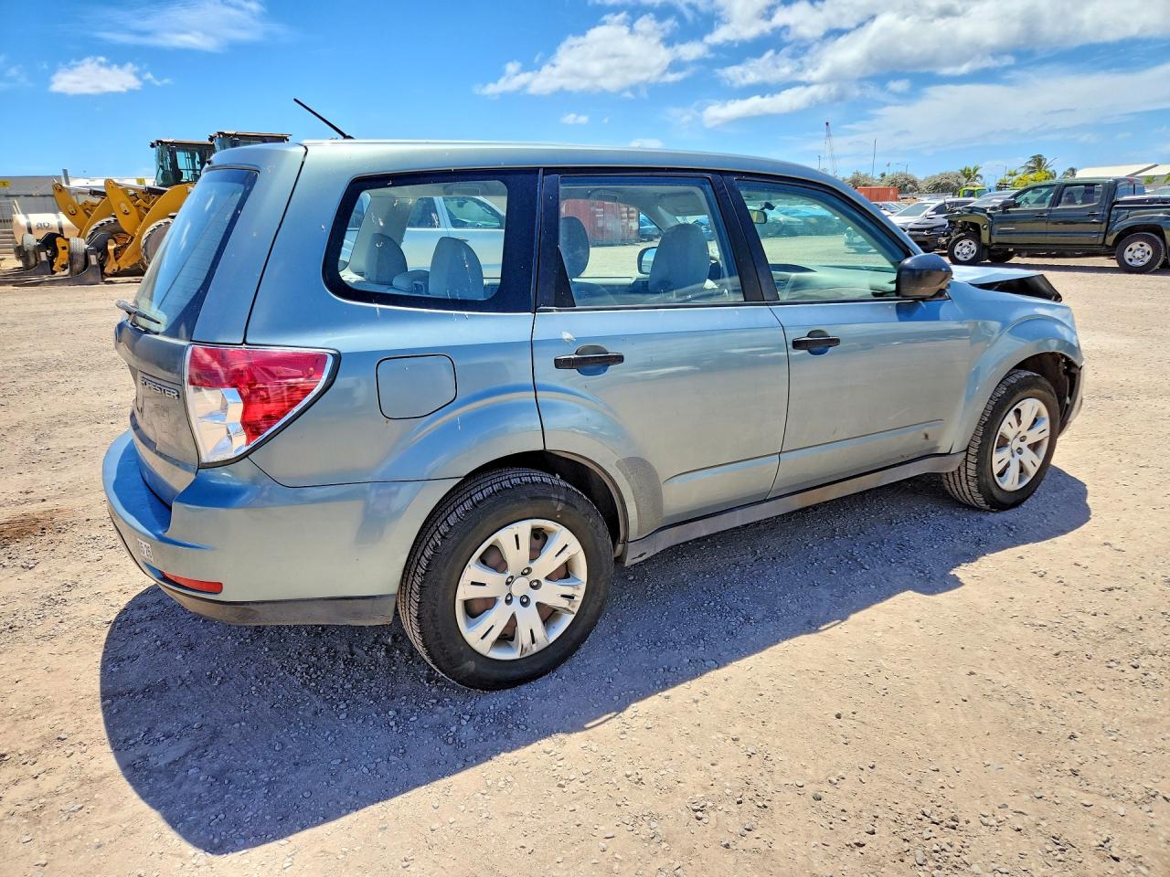 2011 Subaru Forester 2.5x Синий vin: JF2SHBAC1BH722590