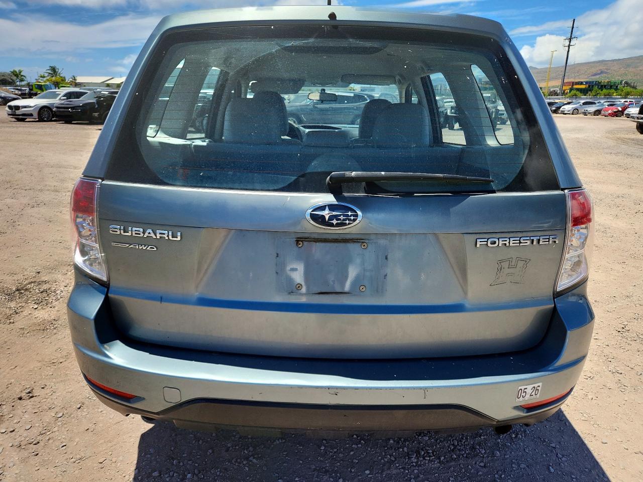 2011 Subaru Forester 2.5x Синий vin: JF2SHBAC1BH722590