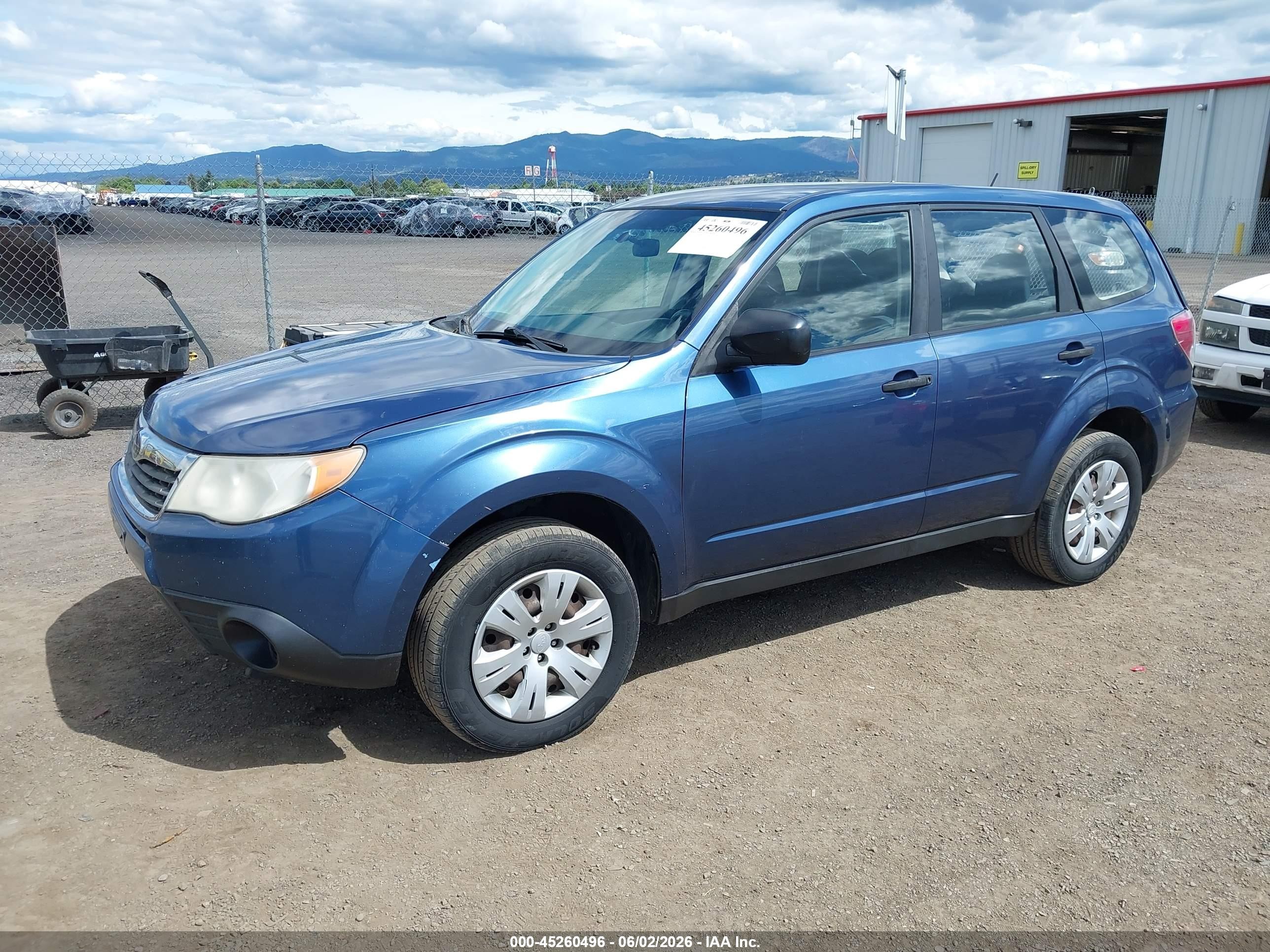 2011 Subaru Forester 2.5x Dark Blue vin: JF2SHBAC3BH720825