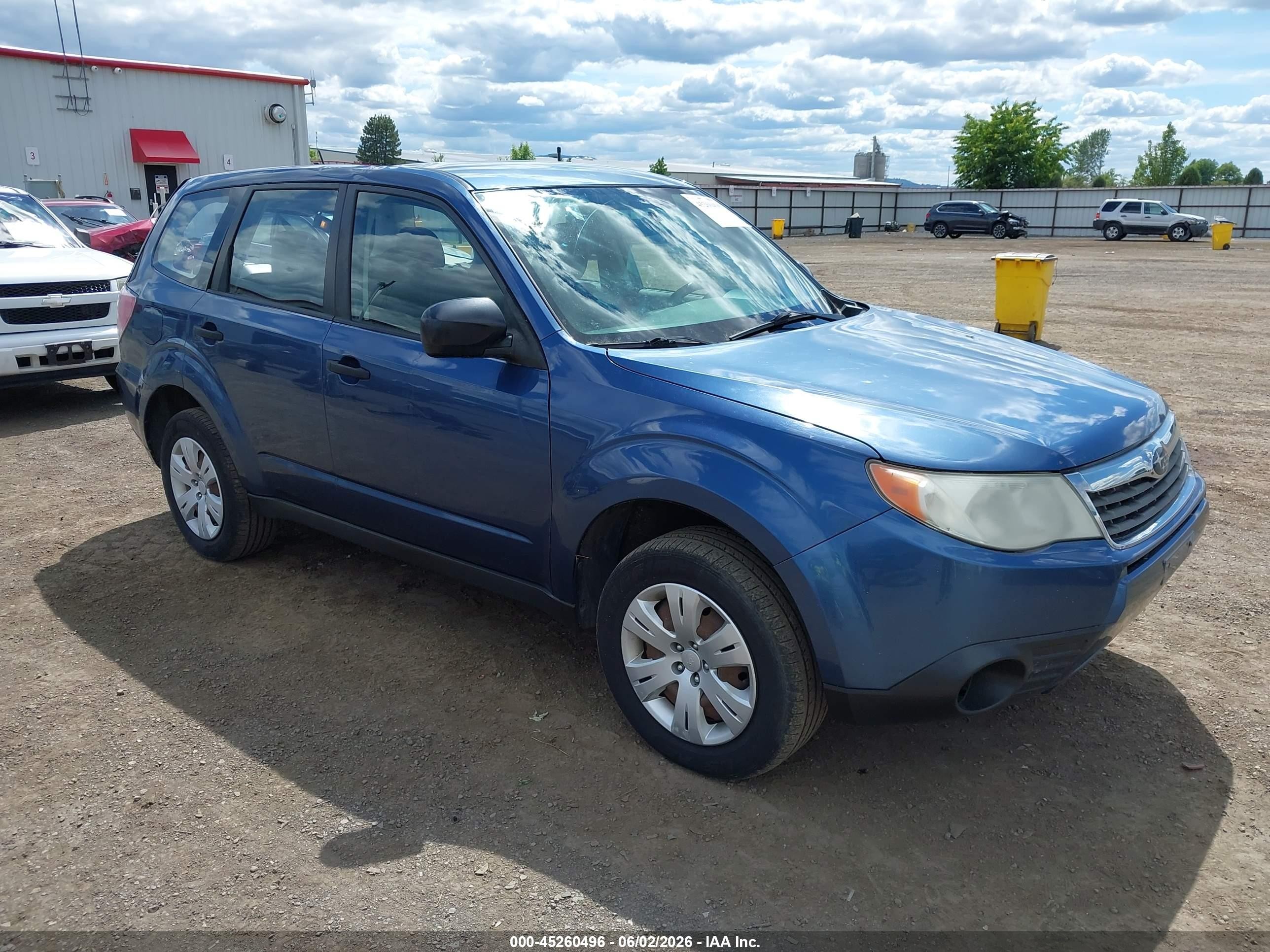 2011 Subaru Forester 2.5x Dark Blue vin: JF2SHBAC3BH720825