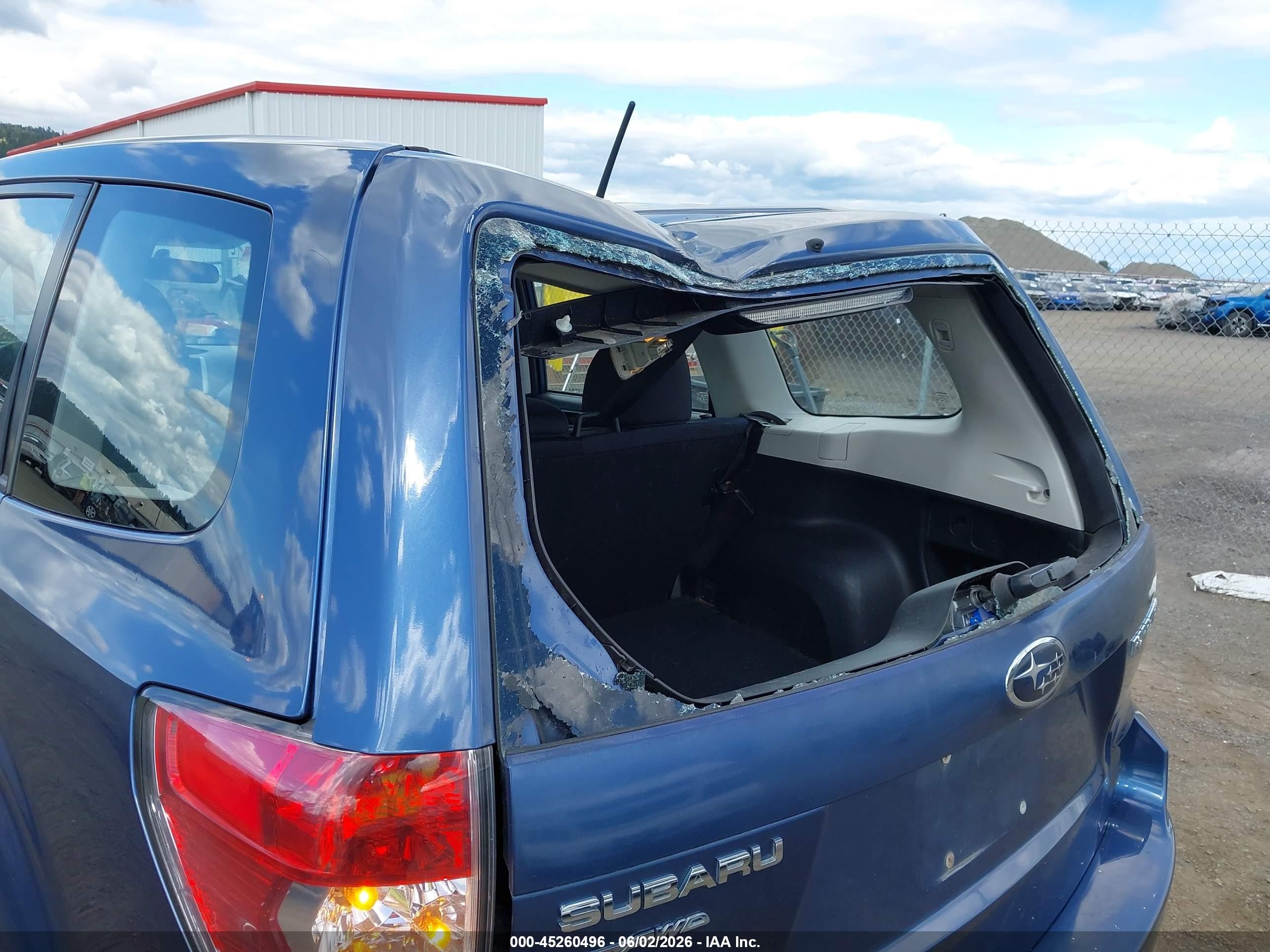 2011 Subaru Forester 2.5x Dark Blue vin: JF2SHBAC3BH720825