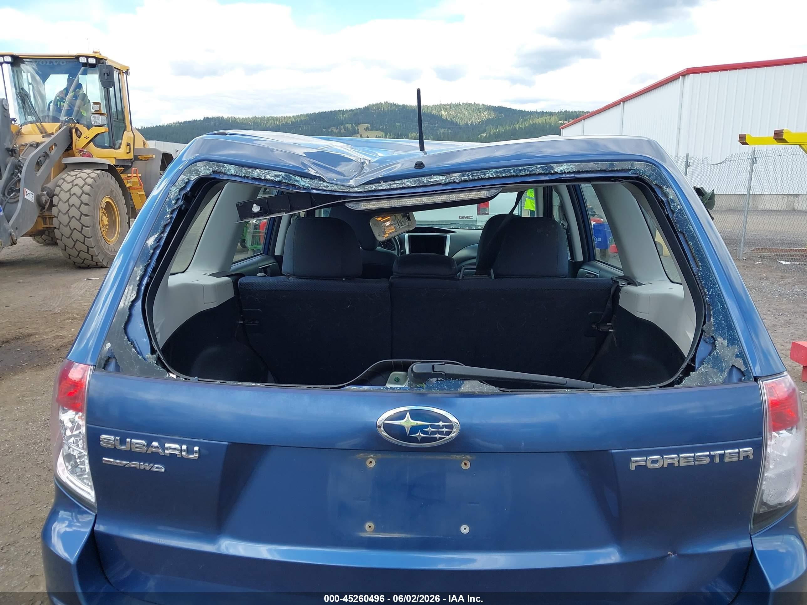 2011 Subaru Forester 2.5x Dark Blue vin: JF2SHBAC3BH720825