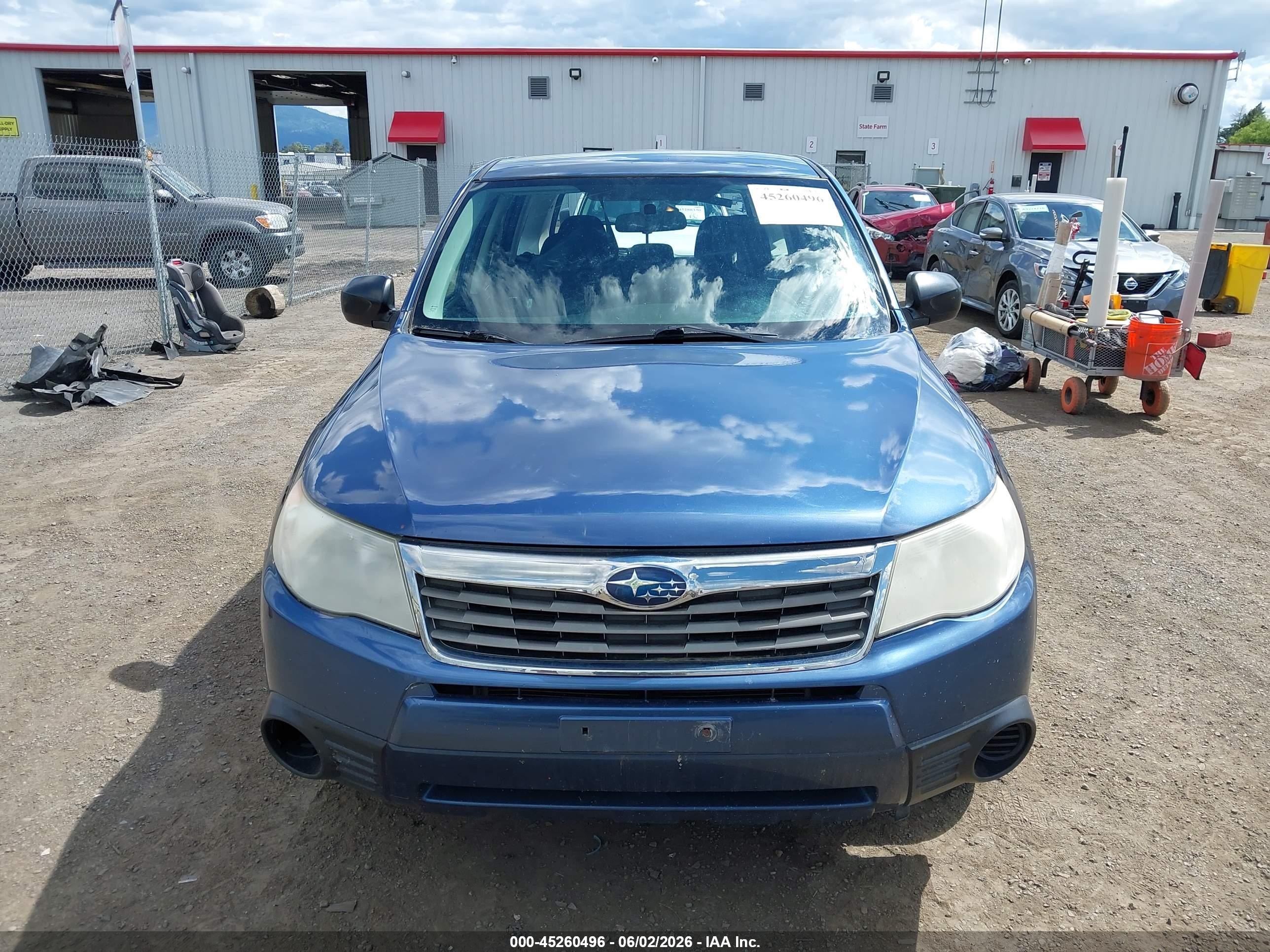 2011 Subaru Forester 2.5x Dark Blue vin: JF2SHBAC3BH720825