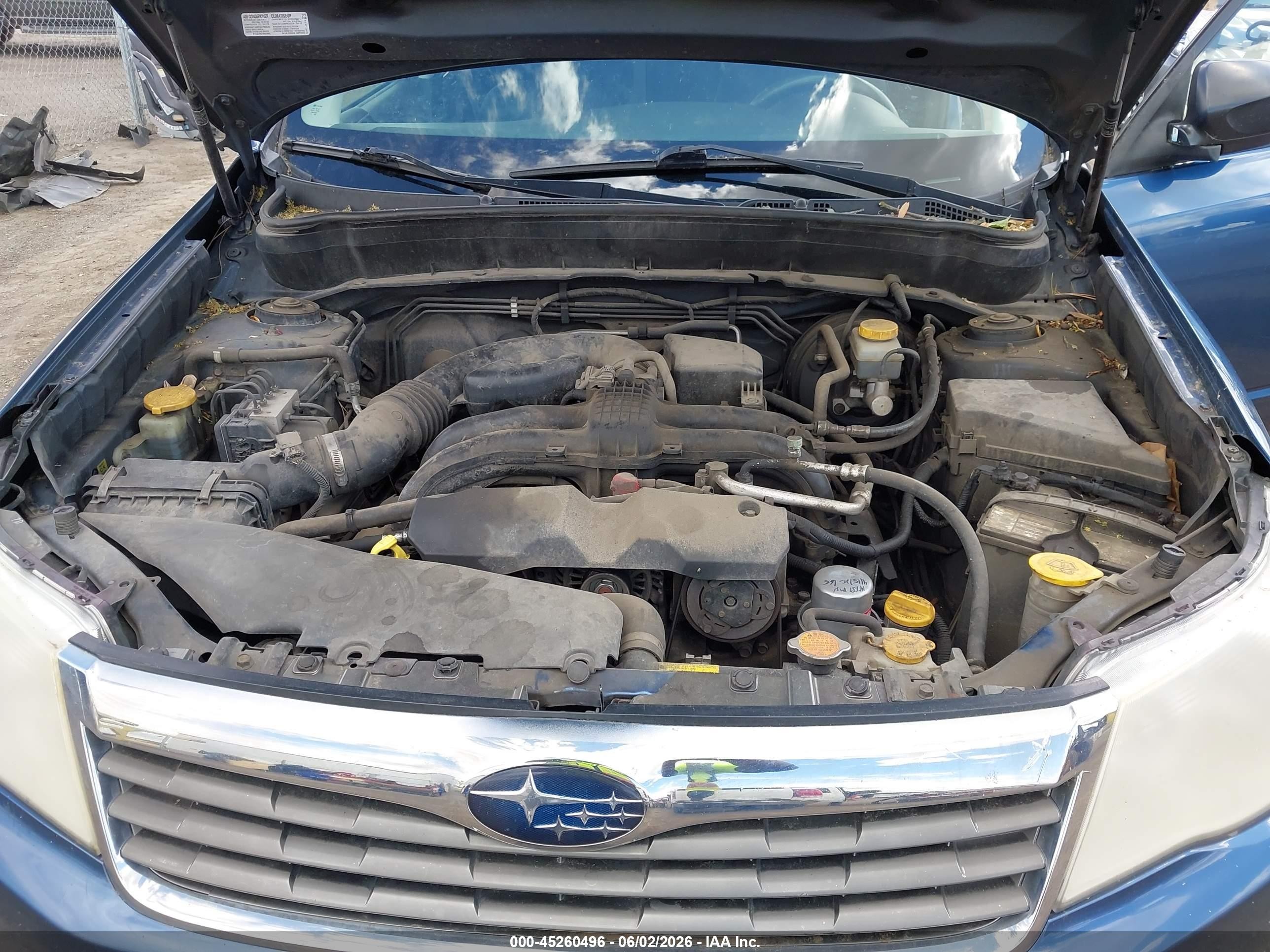2011 Subaru Forester 2.5x Dark Blue vin: JF2SHBAC3BH720825