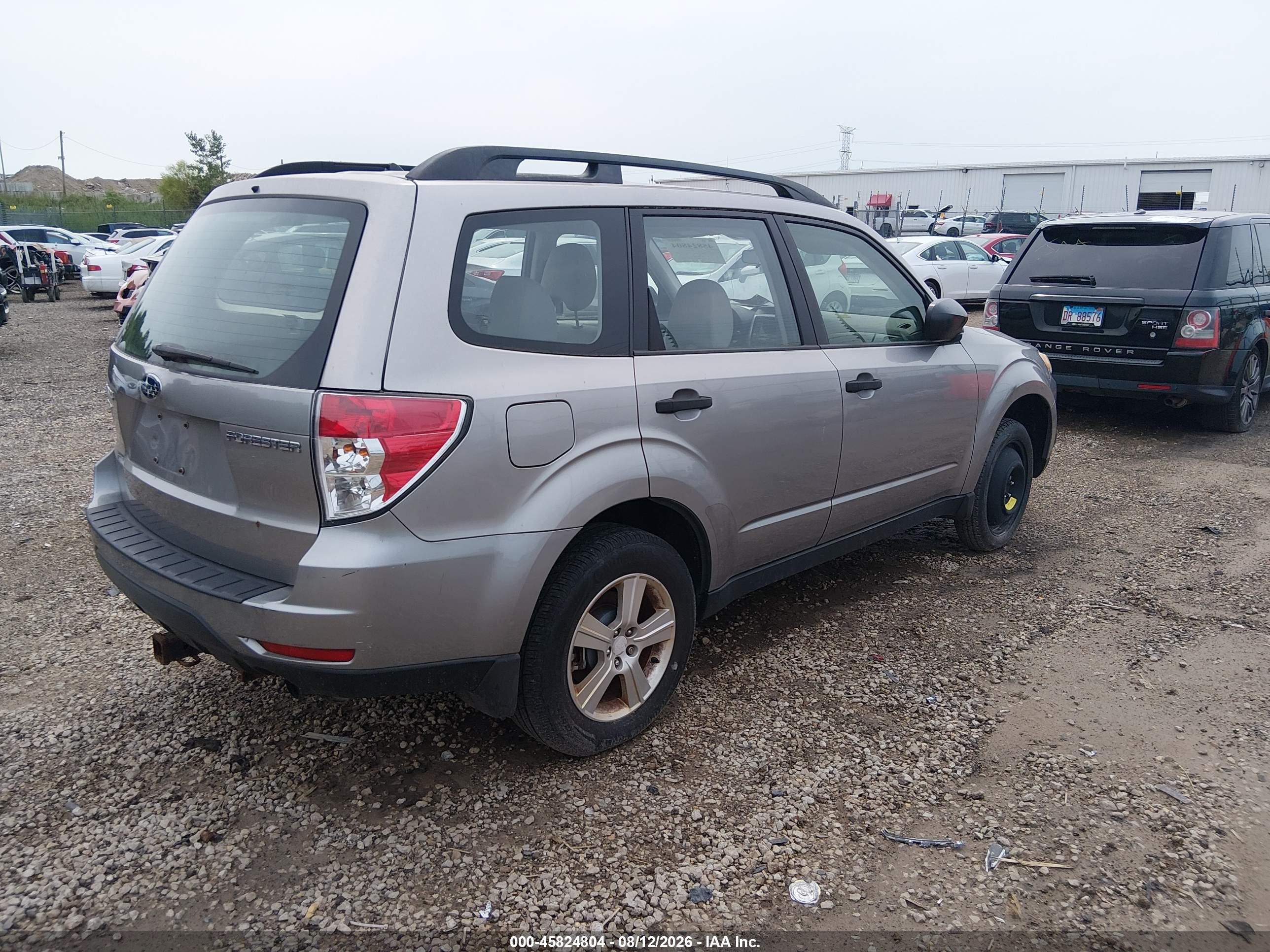 2011 Subaru Forester 2.5x Gray vin: JF2SHBBC0BH772251