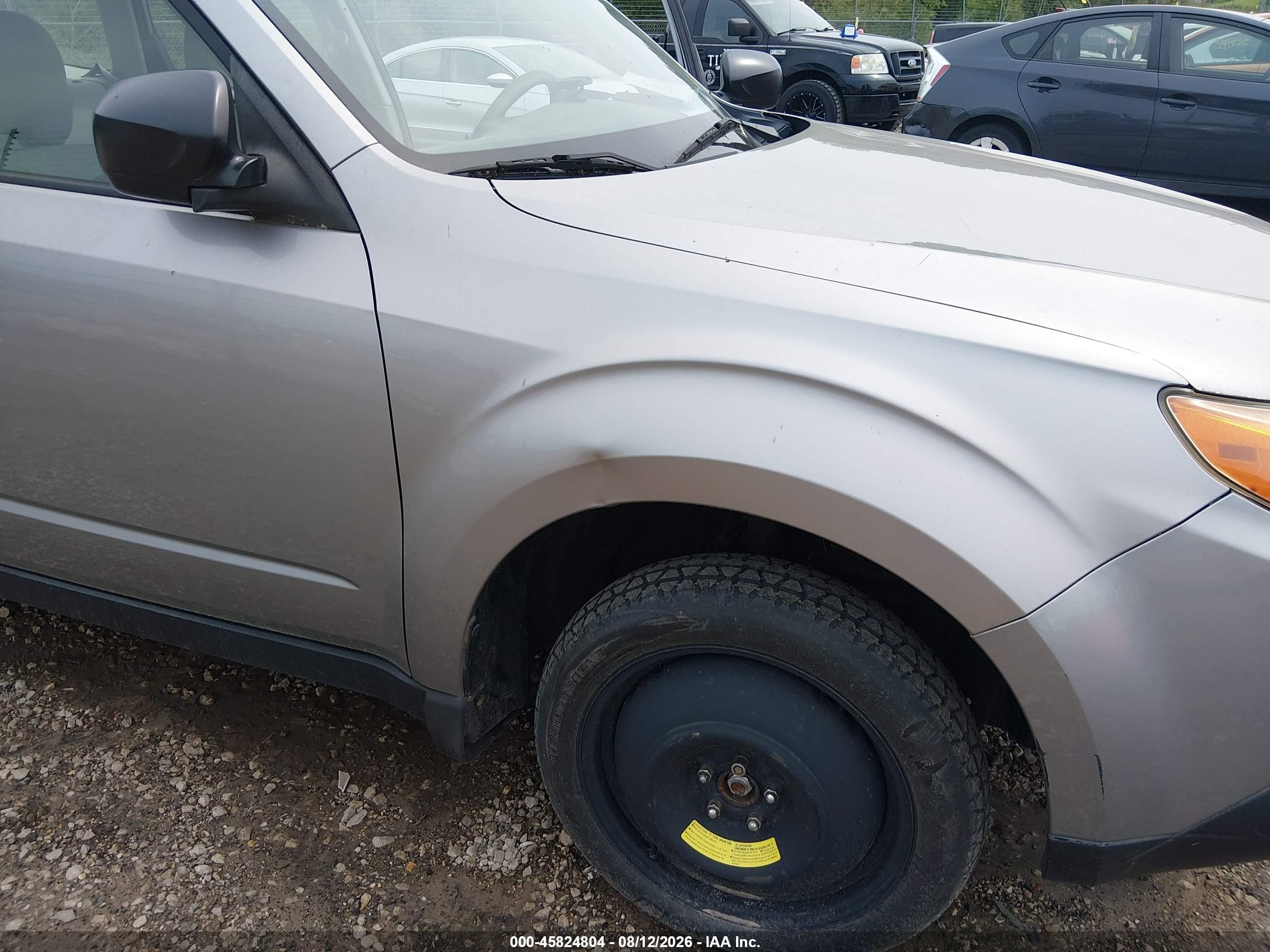 2011 Subaru Forester 2.5x Gray vin: JF2SHBBC0BH772251