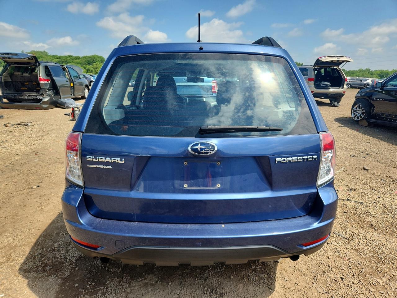 2011 Subaru Forester 2.5x Blue vin: JF2SHBBC1BH758066