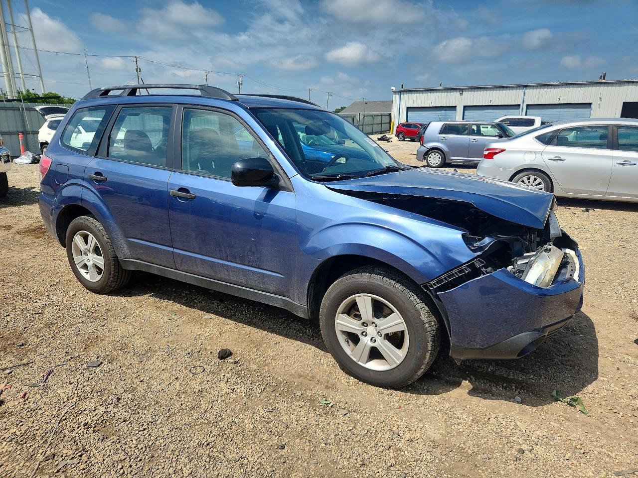 2011 Subaru Forester 2.5x Blue vin: JF2SHBBC1BH758066