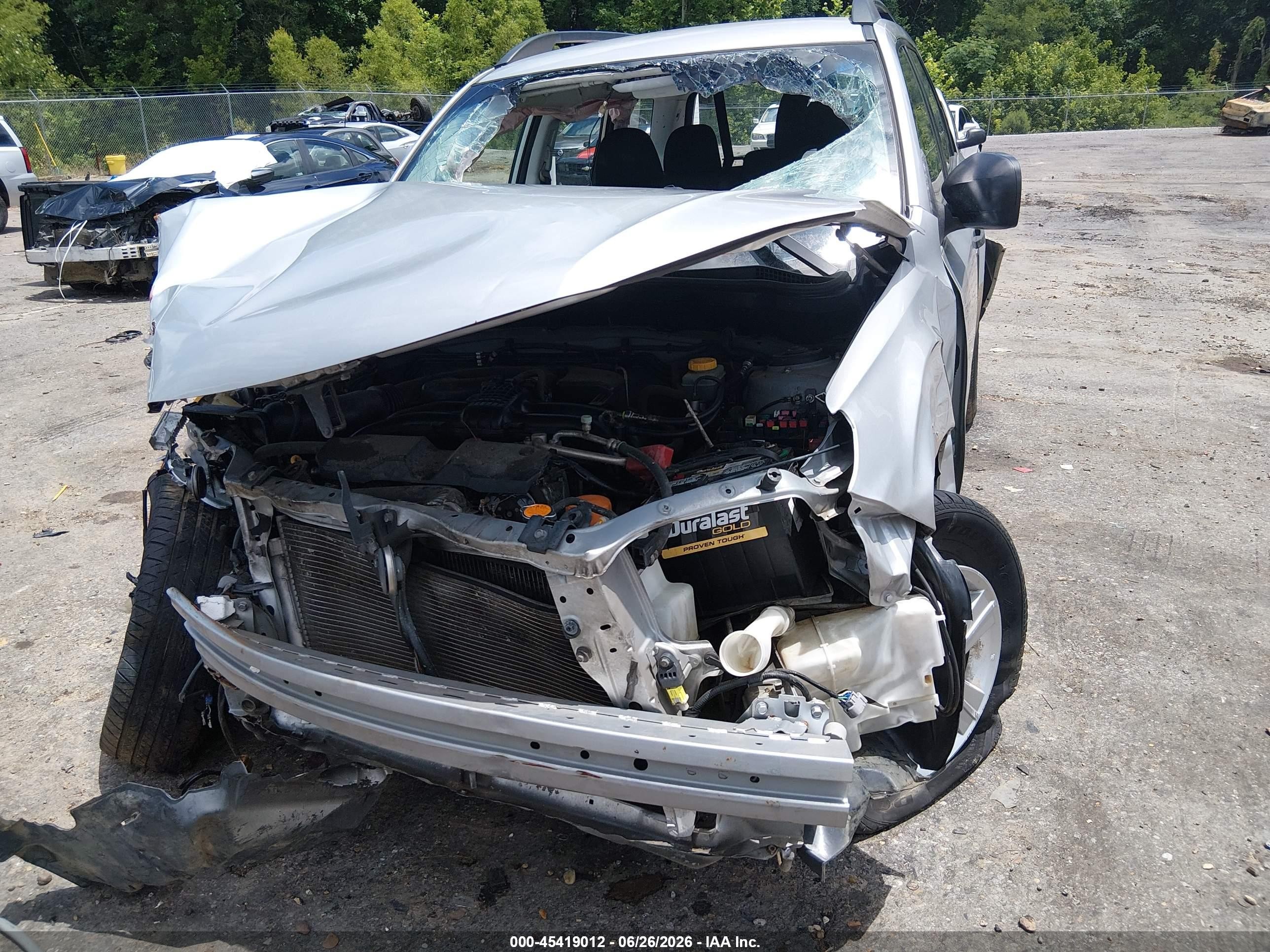 2011 Subaru Forester 2.5x Silver vin: JF2SHBBC2BH723746