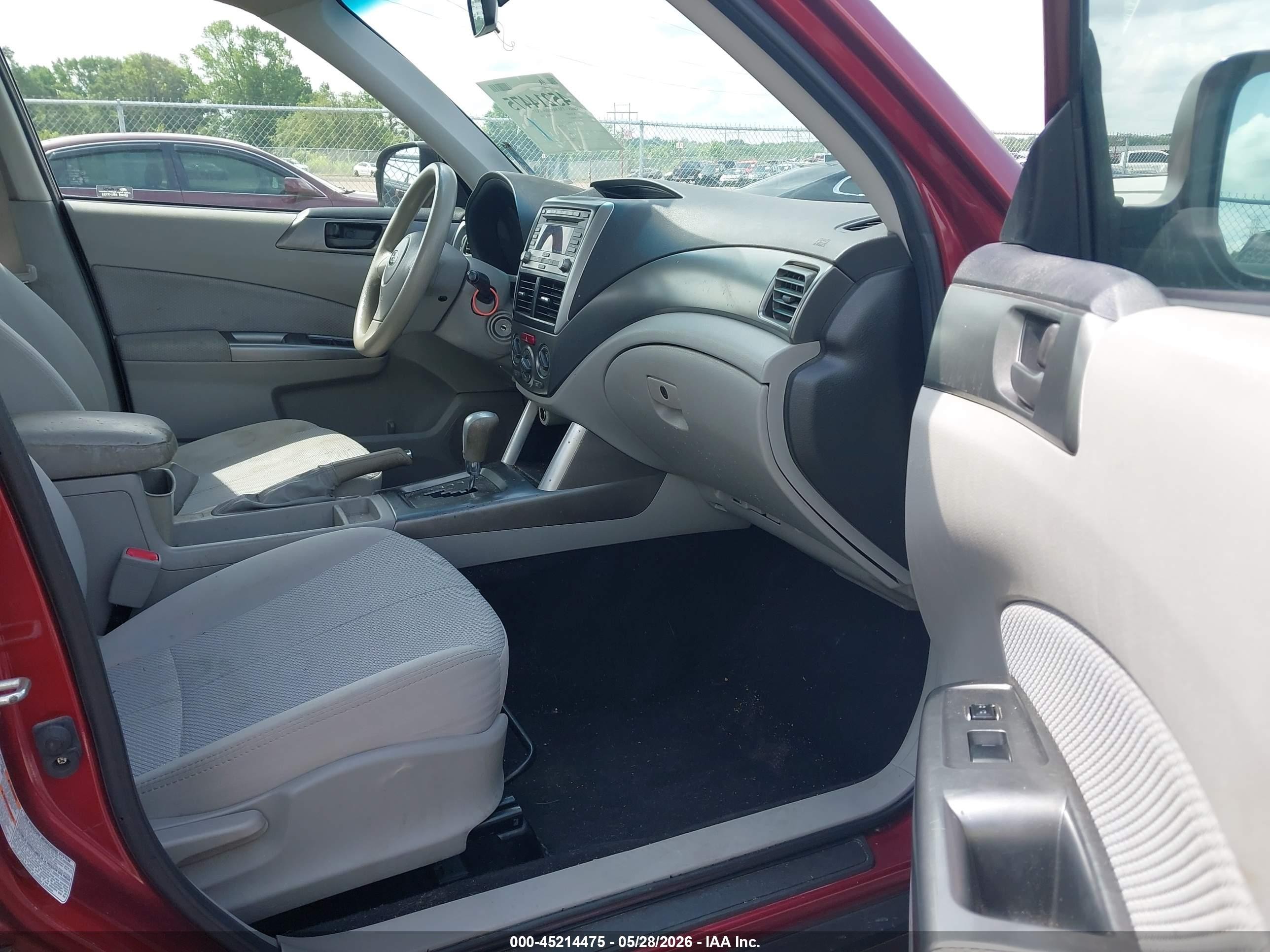 2011 Subaru Forester 2.5x Red vin: JF2SHBBC2BH763826