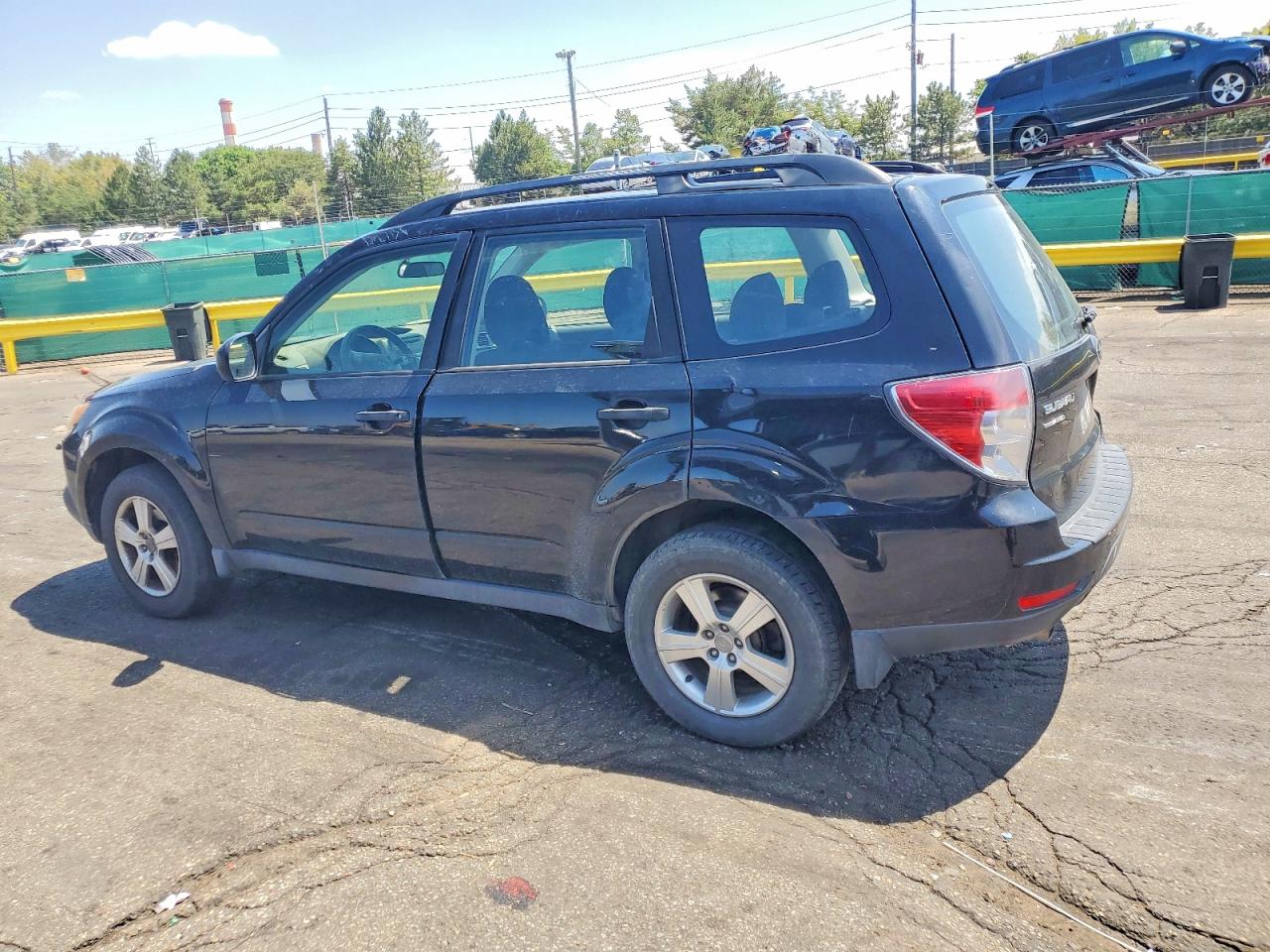 2012 Subaru Forester 2.5x Black vin: JF2SHBBC2CG422417
