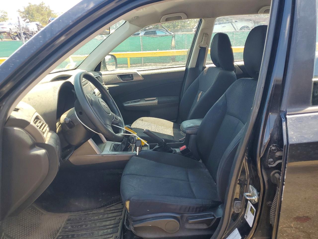 2012 Subaru Forester 2.5x Black vin: JF2SHBBC2CG422417