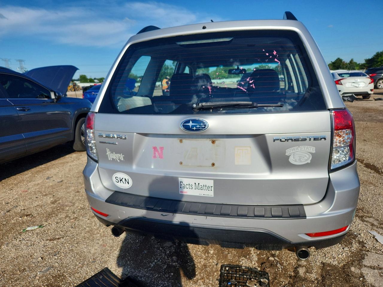 2011 Subaru Forester 2.5x Серебряный vin: JF2SHBBC3BH777170
