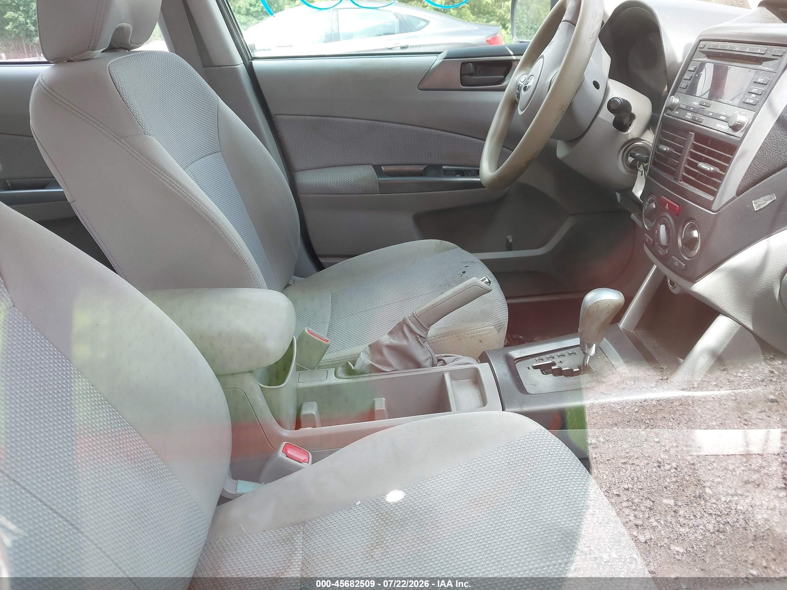 2012 Subaru Forester 2.5x Черный vin: JF2SHBBC3CH460782