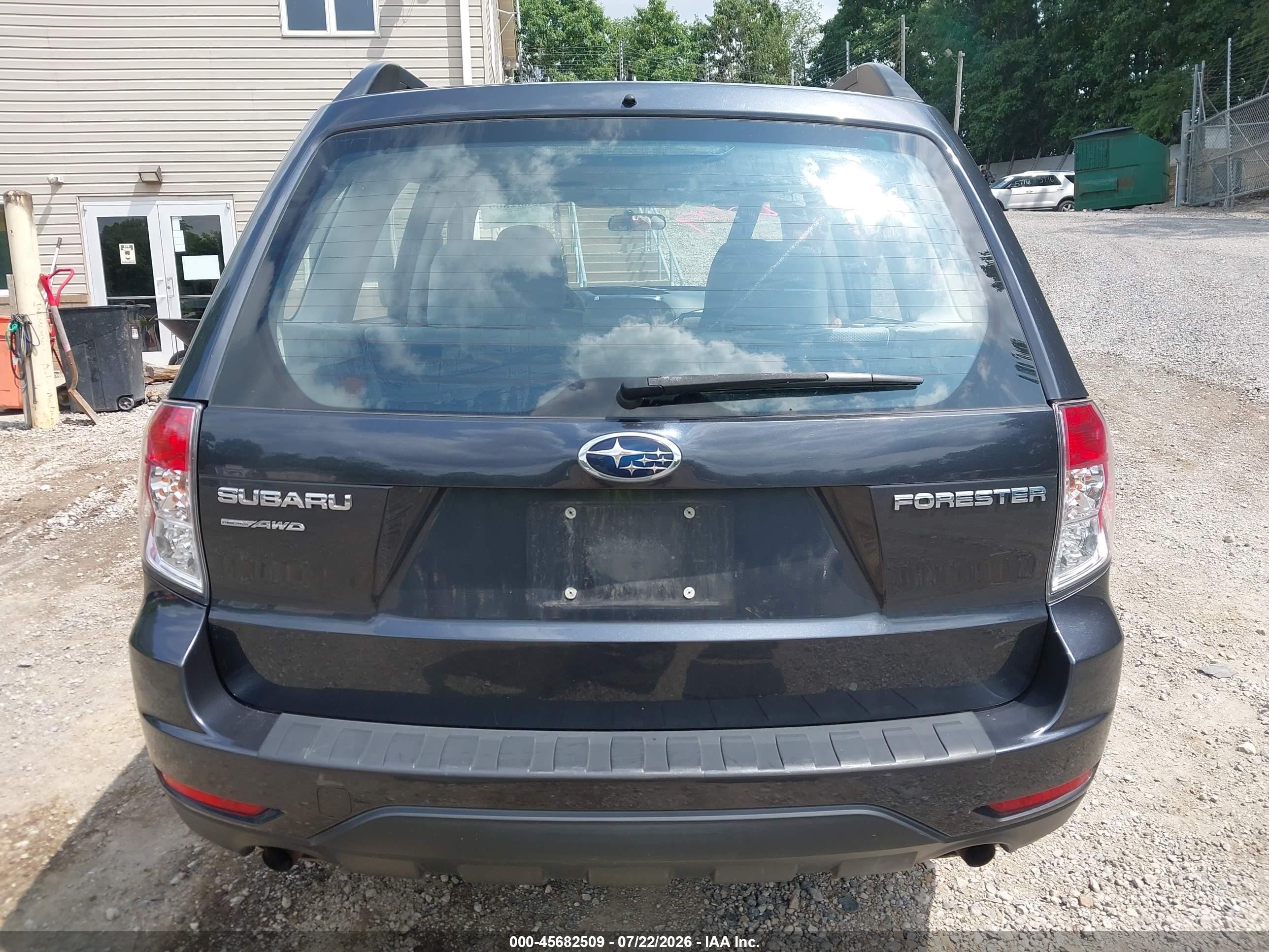 2012 Subaru Forester 2.5x Черный vin: JF2SHBBC3CH460782