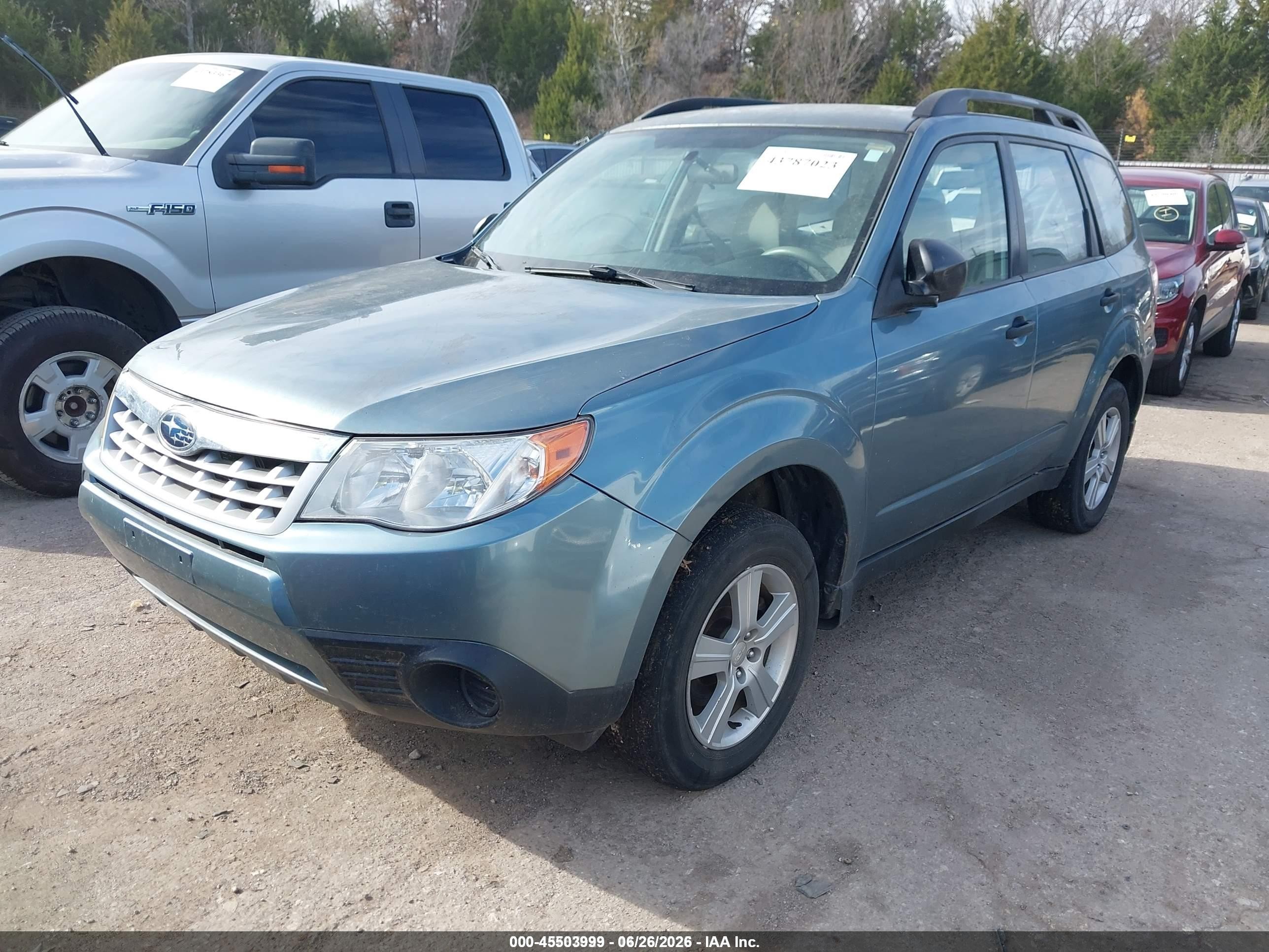 2011 Subaru Forester 2.5x Blue vin: JF2SHBBC4BH766131