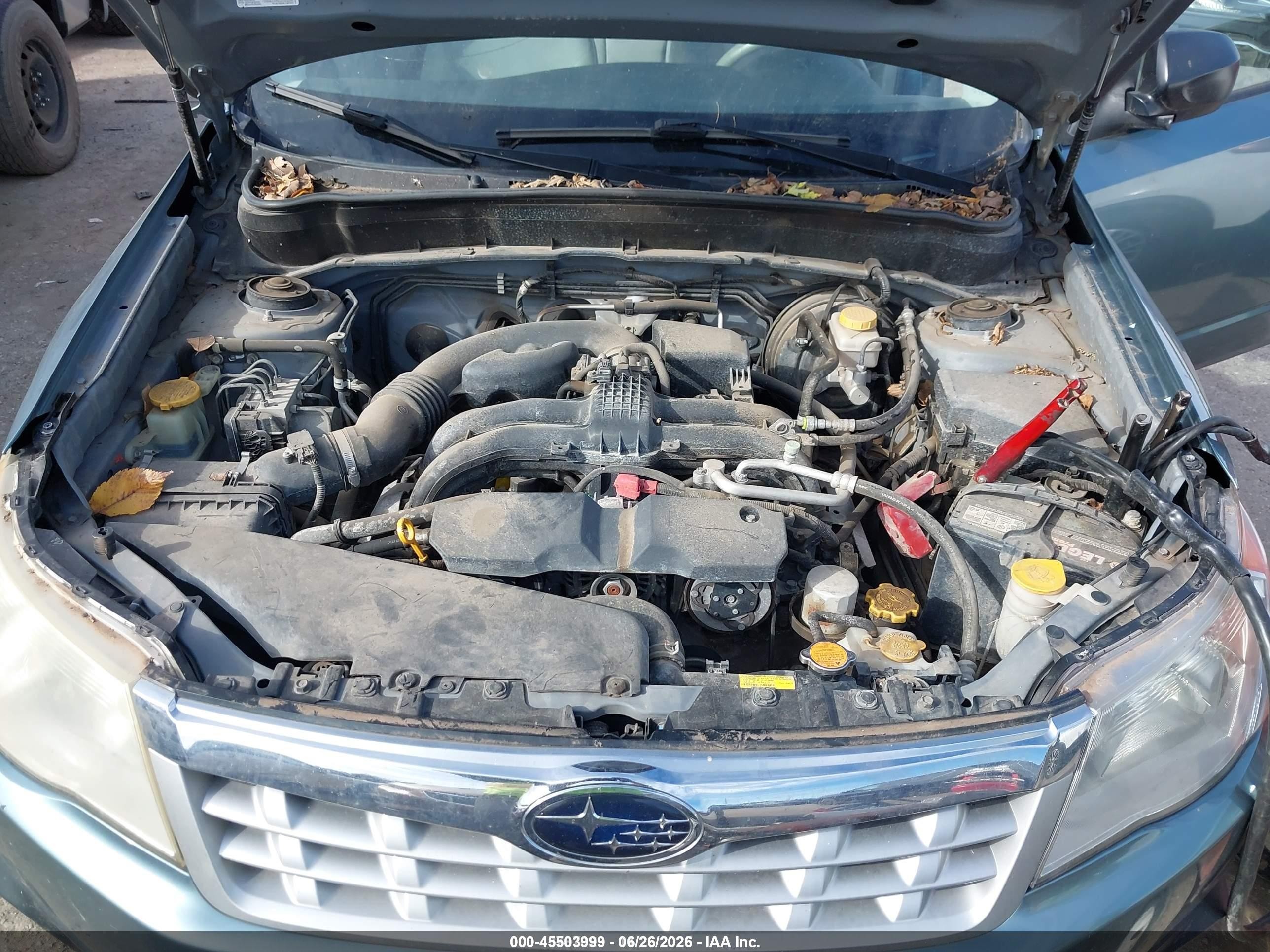 2011 Subaru Forester 2.5x Blue vin: JF2SHBBC4BH766131