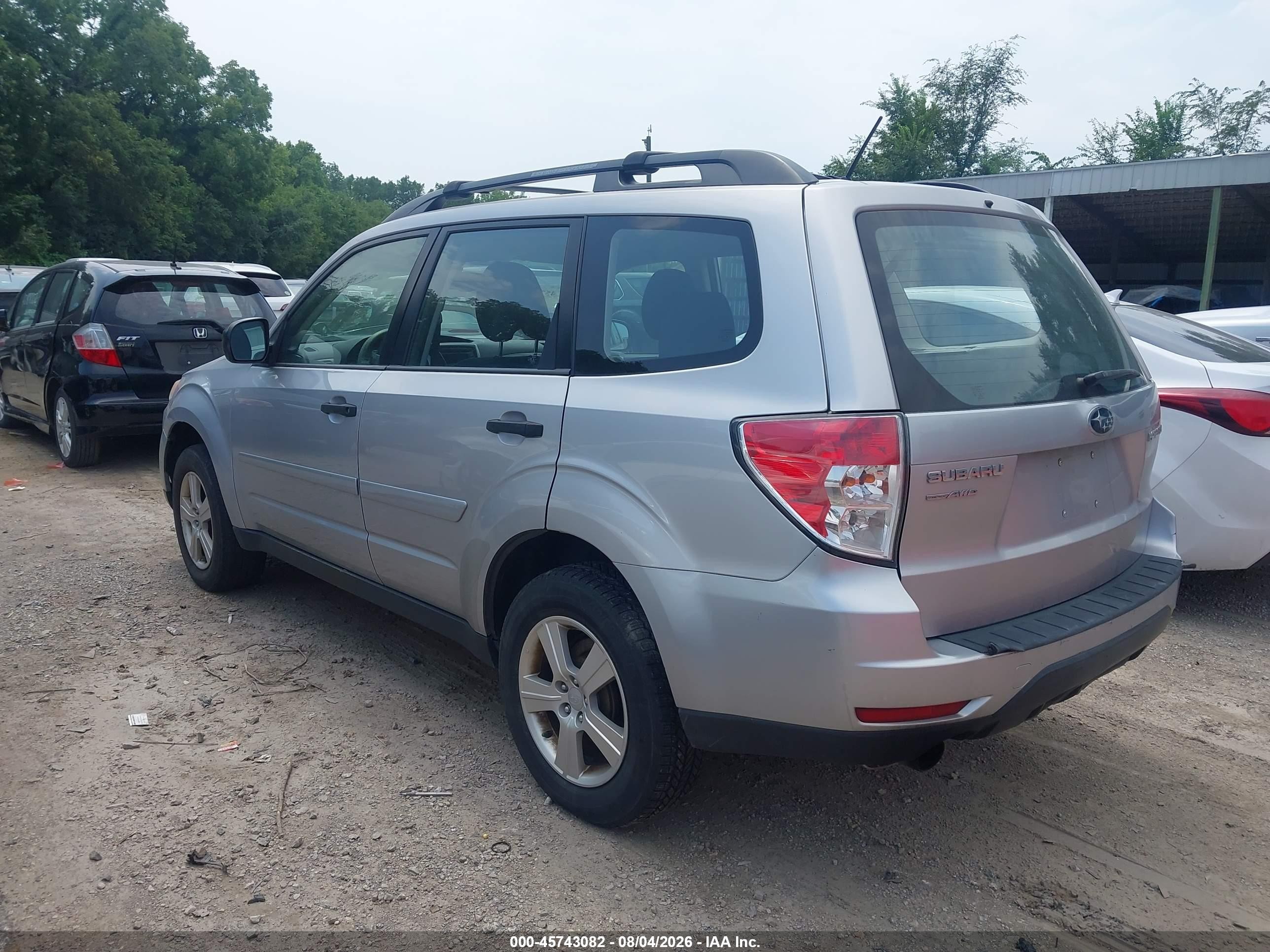 2012 Subaru Forester 2.5x Серебряный vin: JF2SHBBC4CH431856