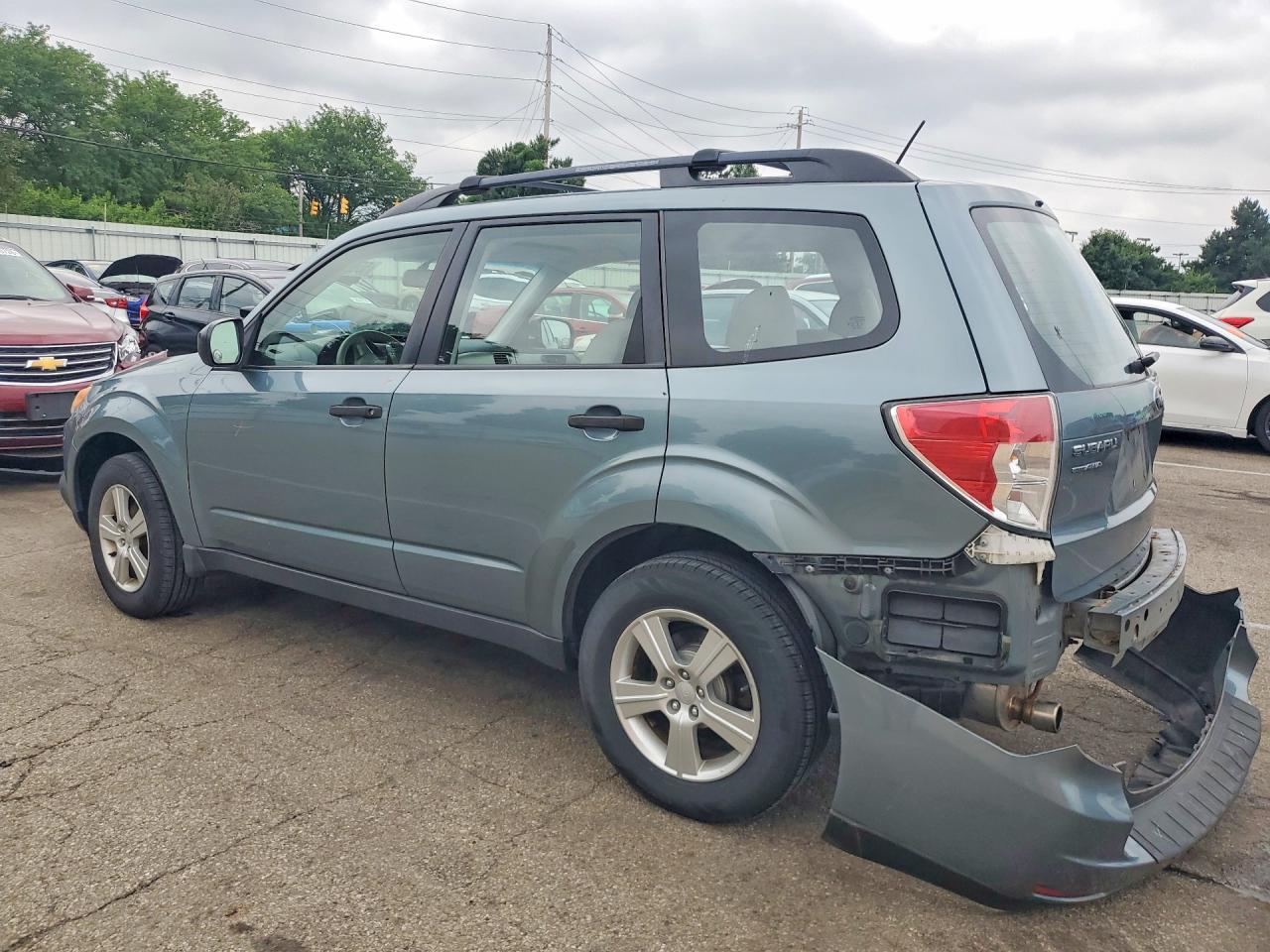 2012 Subaru Forester 2.5x Teal vin: JF2SHBBC4CH432814