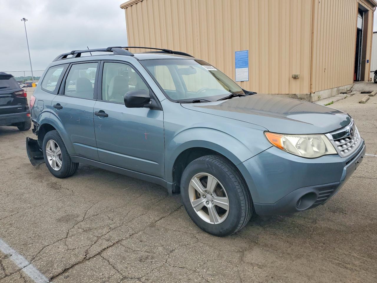 2012 Subaru Forester 2.5x Teal vin: JF2SHBBC4CH432814