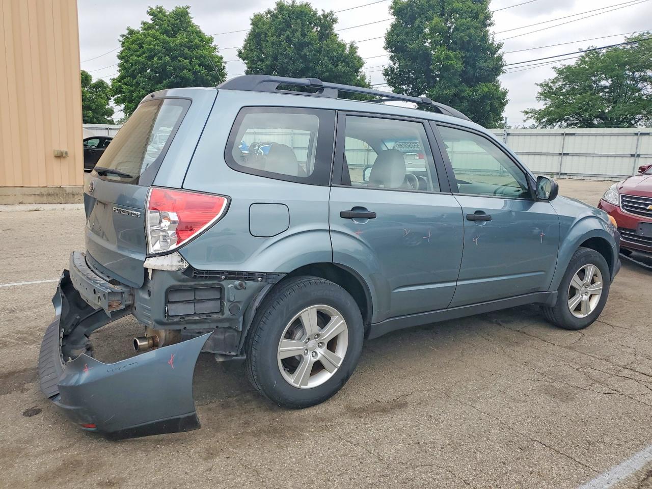 2012 Subaru Forester 2.5x Teal vin: JF2SHBBC4CH432814