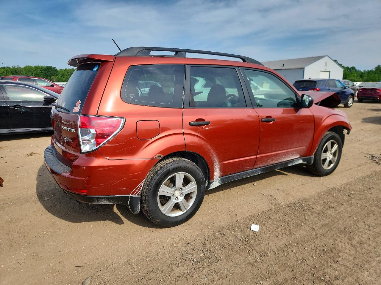 2011 Subaru Forester 2.5x Бордовый vin: JF2SHBBC5BH750939