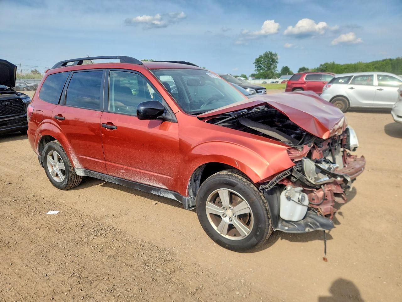 2011 Subaru Forester 2.5x Бордовый vin: JF2SHBBC5BH750939