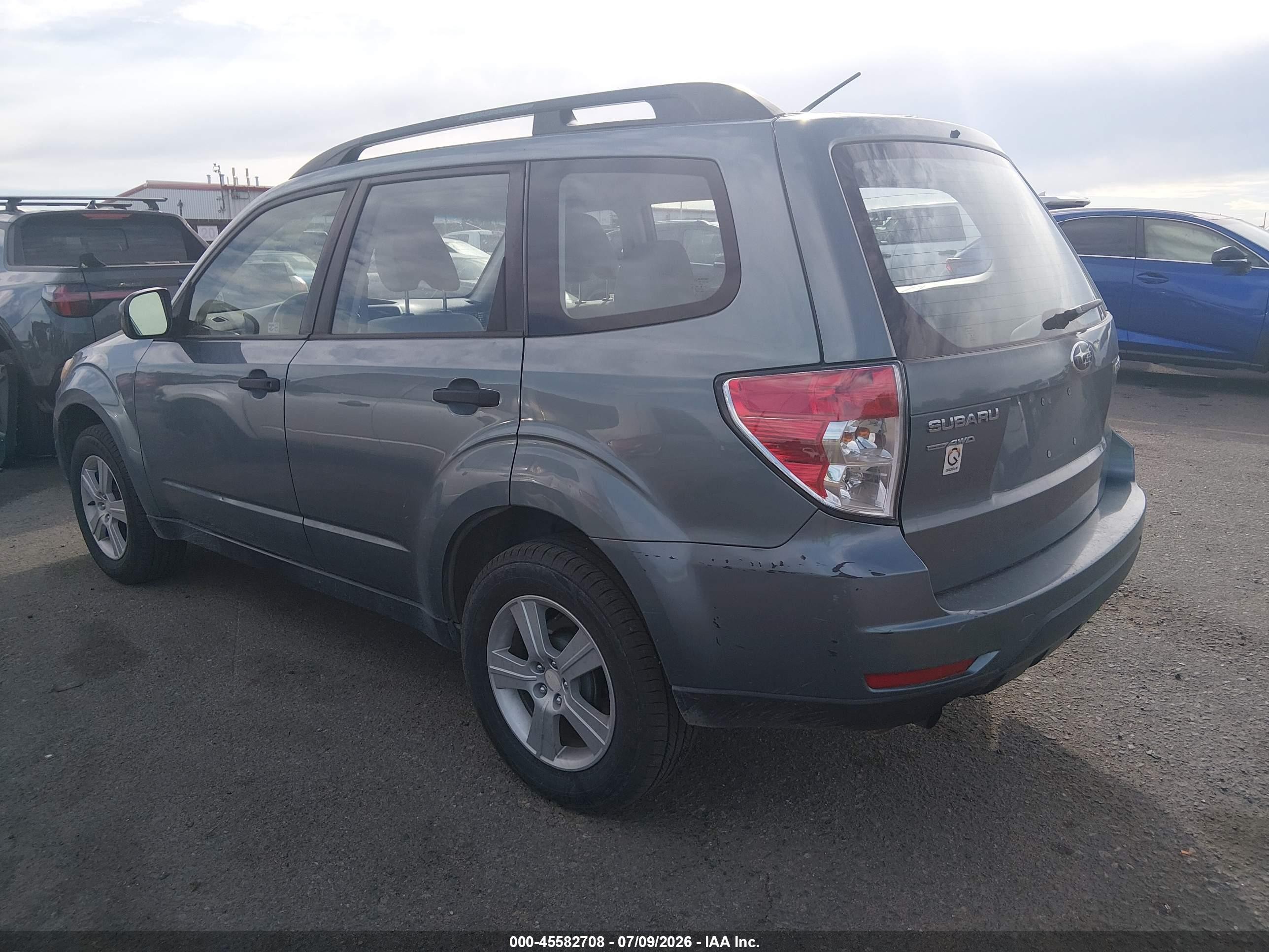 2012 Subaru Forester 2.5x Gray vin: JF2SHBBC5CH430084