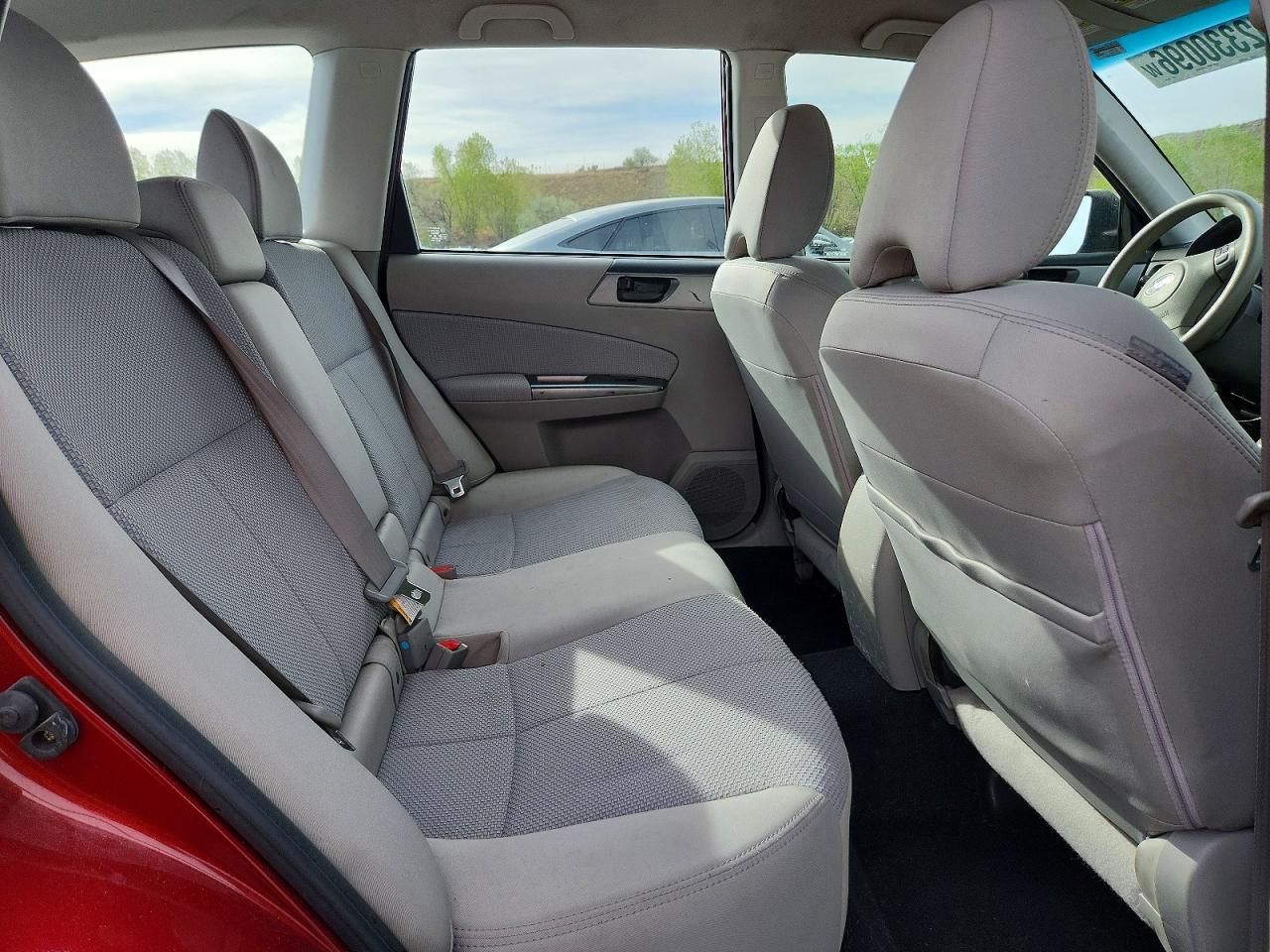 2011 Subaru Forester 2.5x Burgundy vin: JF2SHBBC6BG758764
