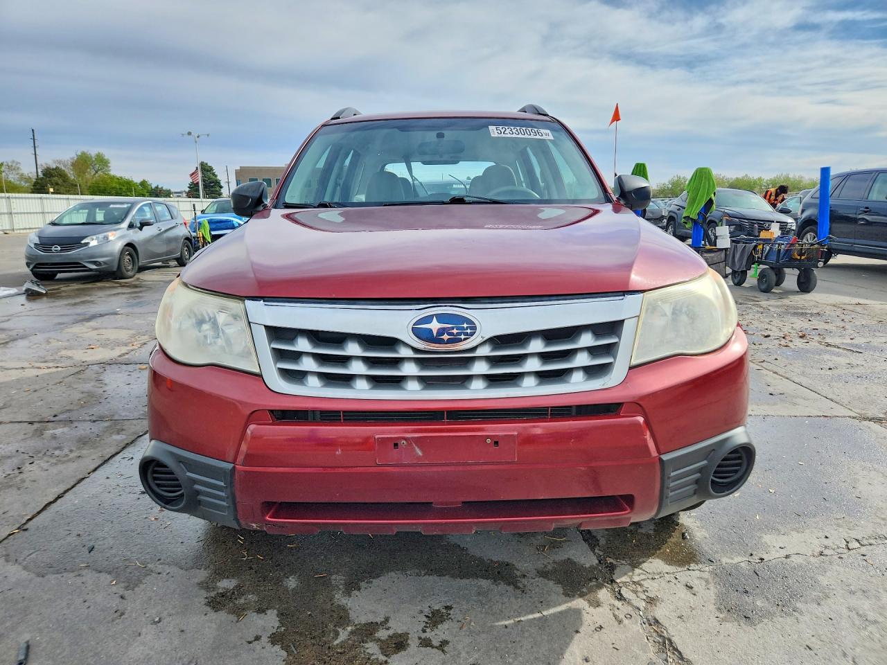 2011 Subaru Forester 2.5x Burgundy vin: JF2SHBBC6BG758764