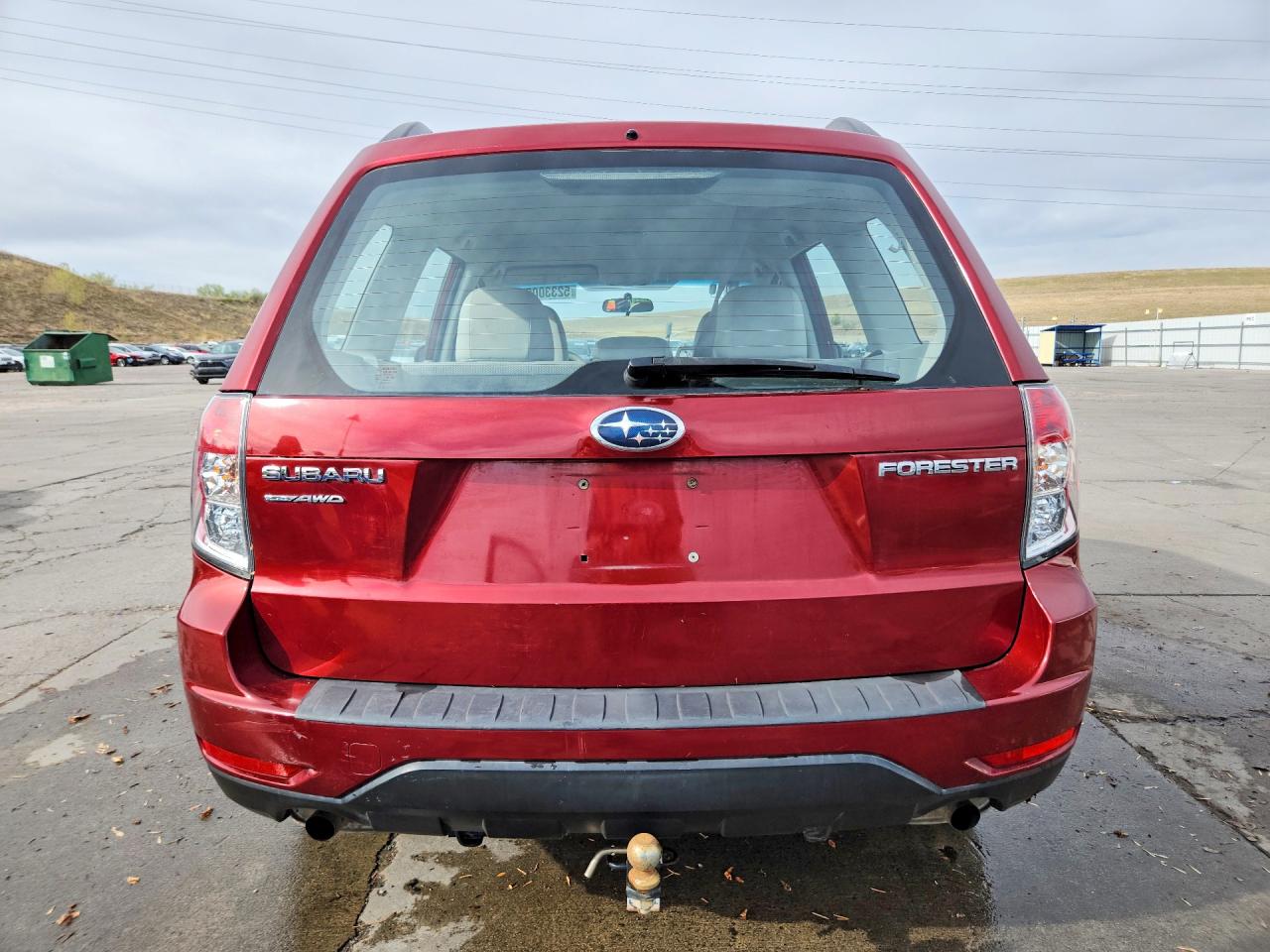 2011 Subaru Forester 2.5x Burgundy vin: JF2SHBBC6BG758764