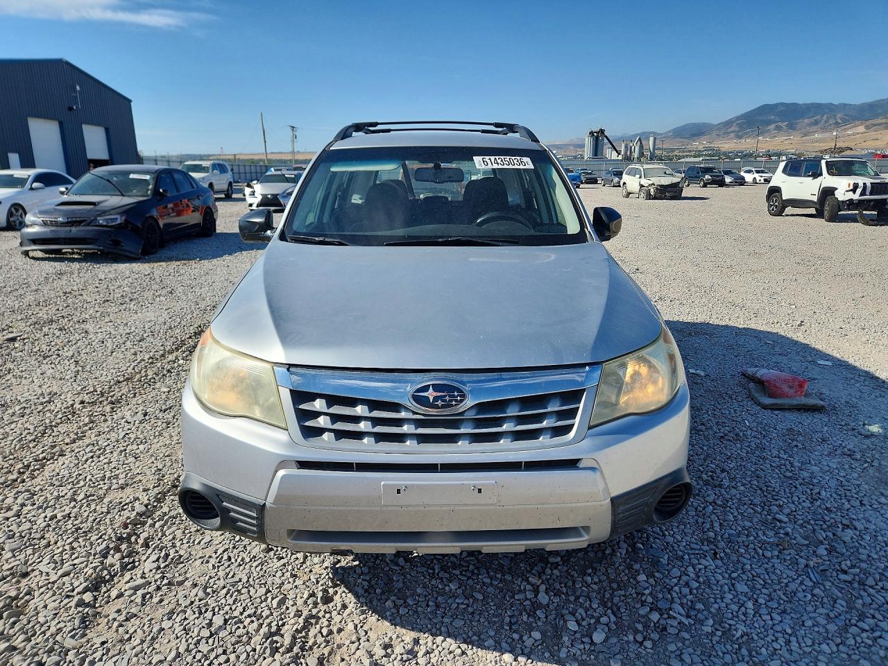 2011 Subaru Forester 2.5x Silver vin: JF2SHBBC6BH774120