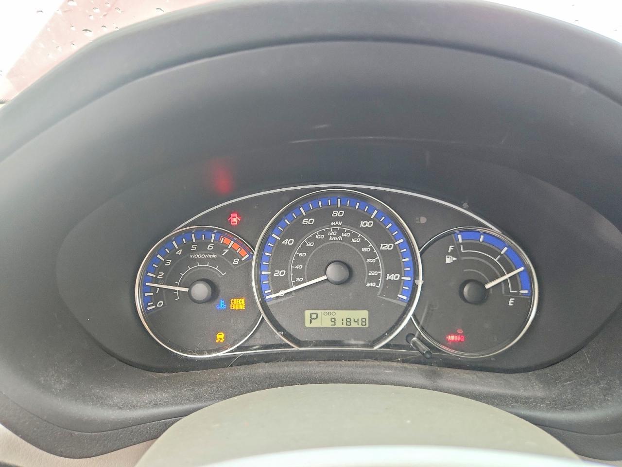 2011 Subaru Forester 2.5x Red vin: JF2SHBBC7BH767113